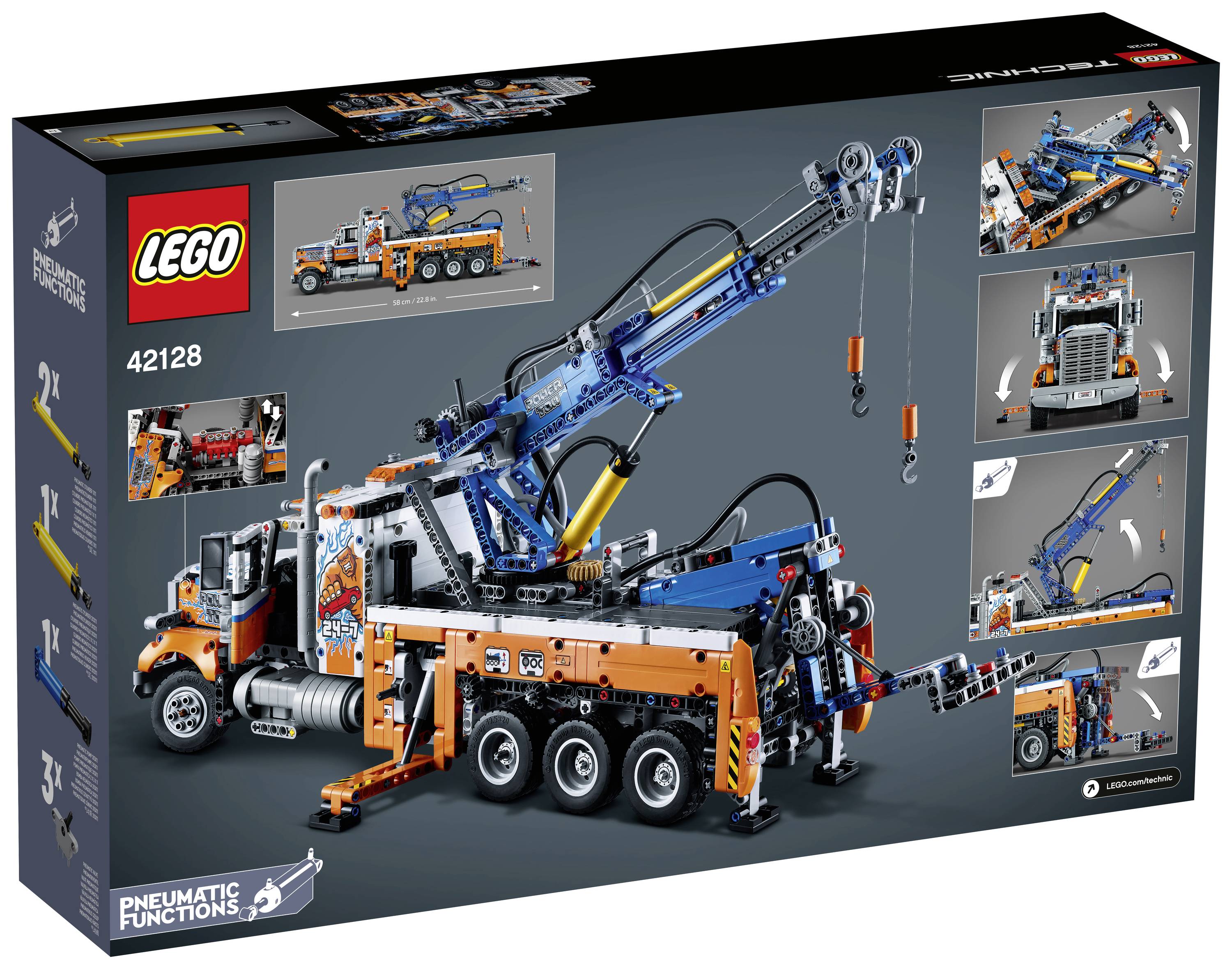42128 LEGO® TECHNIC Schwerlast-Abschleppwagen