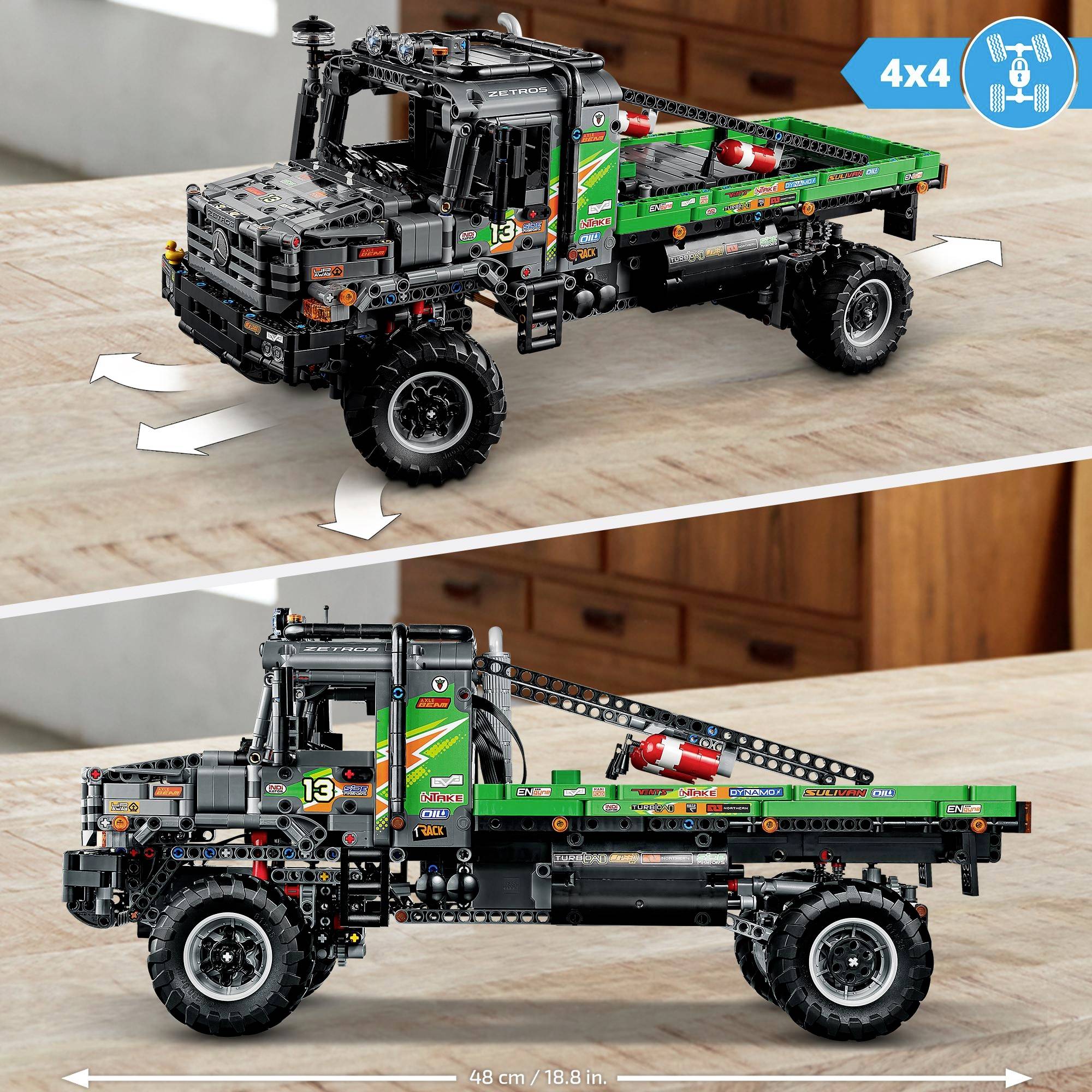 42129 LEGO® TECHNIC 4x4 Mercedes-Benz Zetros Offroad-Truck