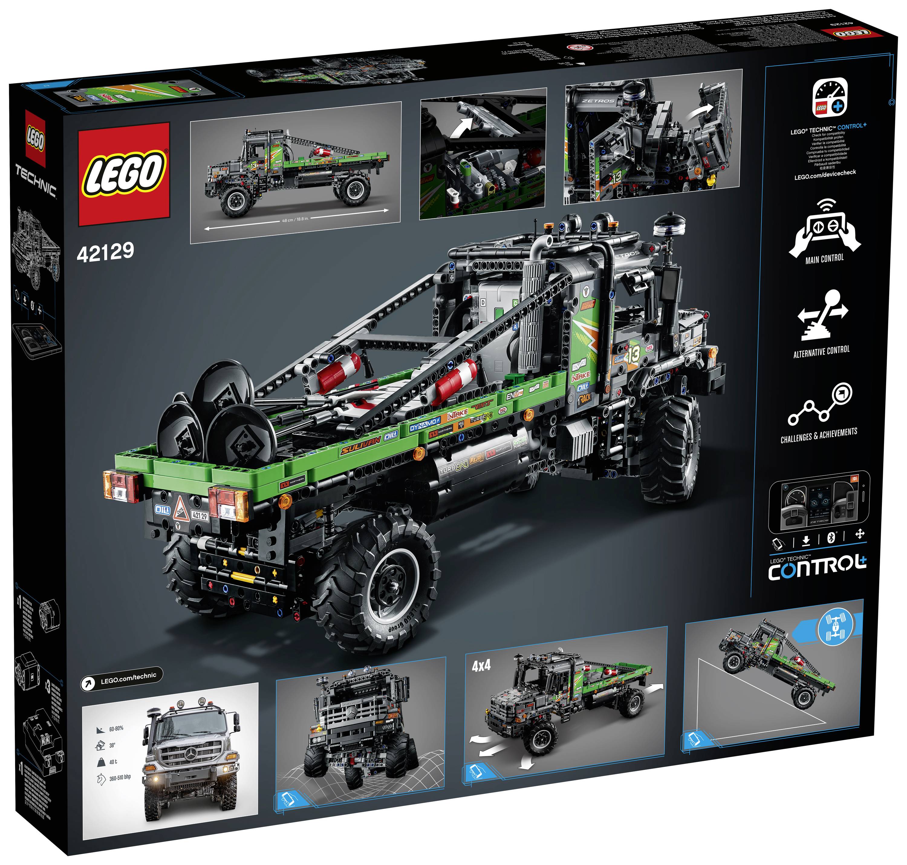 42129 LEGO® TECHNIC 4x4 Mercedes-Benz Zetros Offroad-Truck