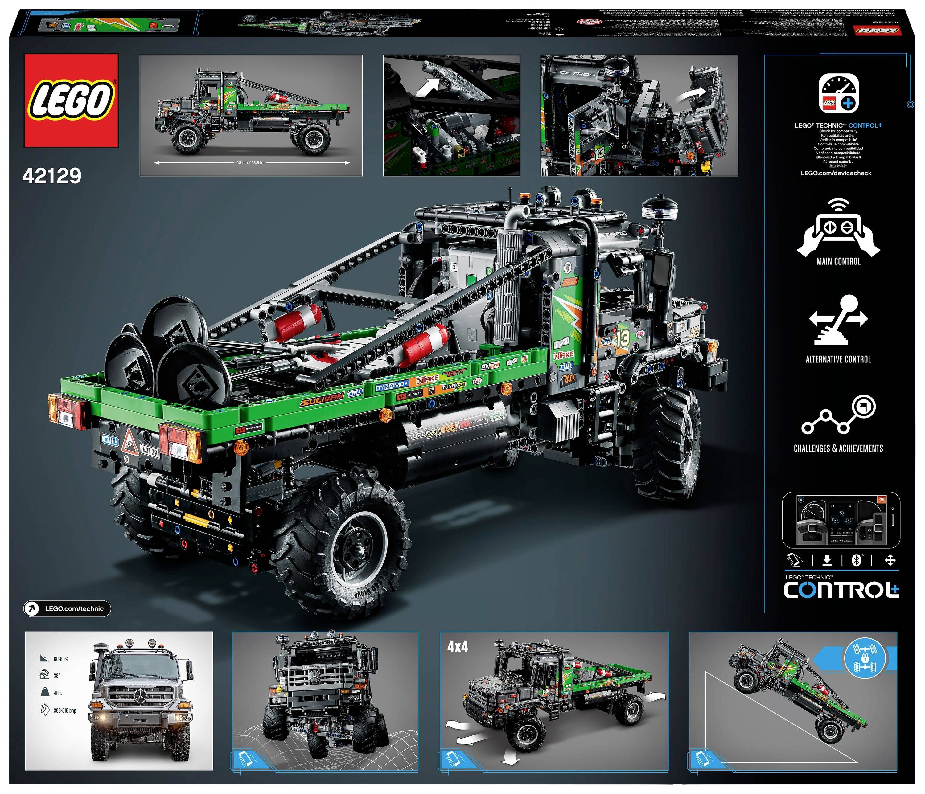 42129 LEGO® TECHNIC 4x4 Mercedes-Benz Zetros Offroad-Truck