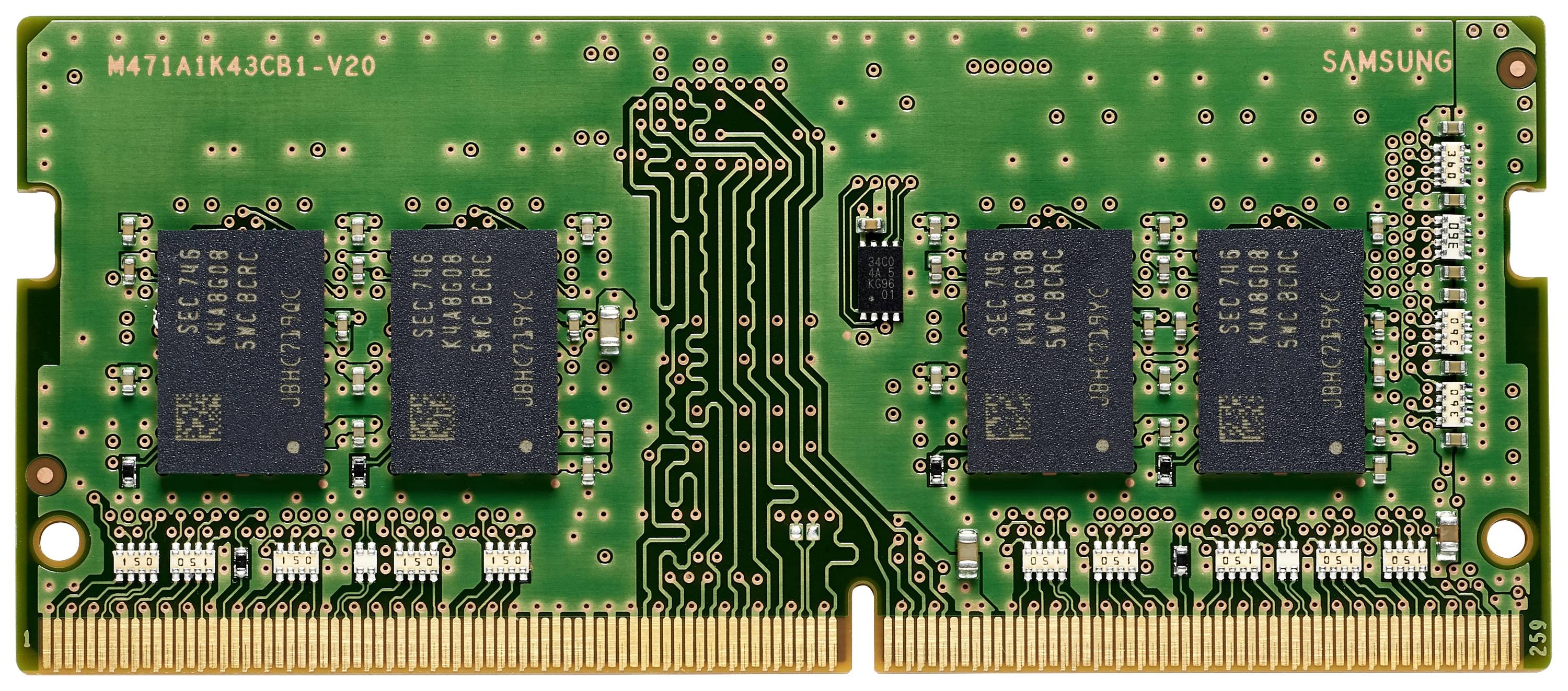 HP - DDR4 - Modul - 8 GB - SO DIMM 260-PIN - 3200 MHz / PC4-25600 - 1.2 V - ungepuffert - non-ECC - für EliteBook 640 G9