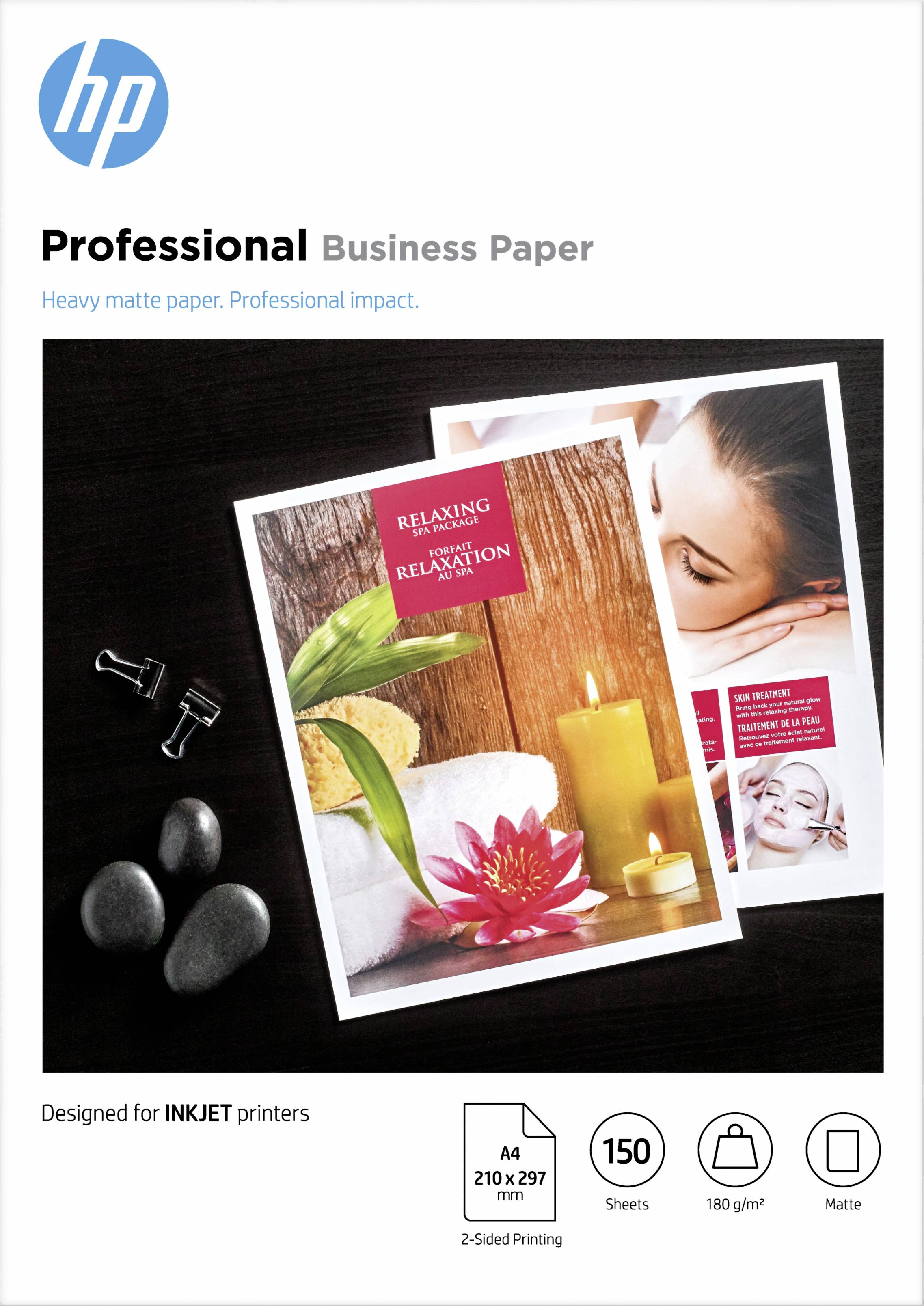 HP Professional - Matt - A4 (210 x 297 mm) - 180 g/m²