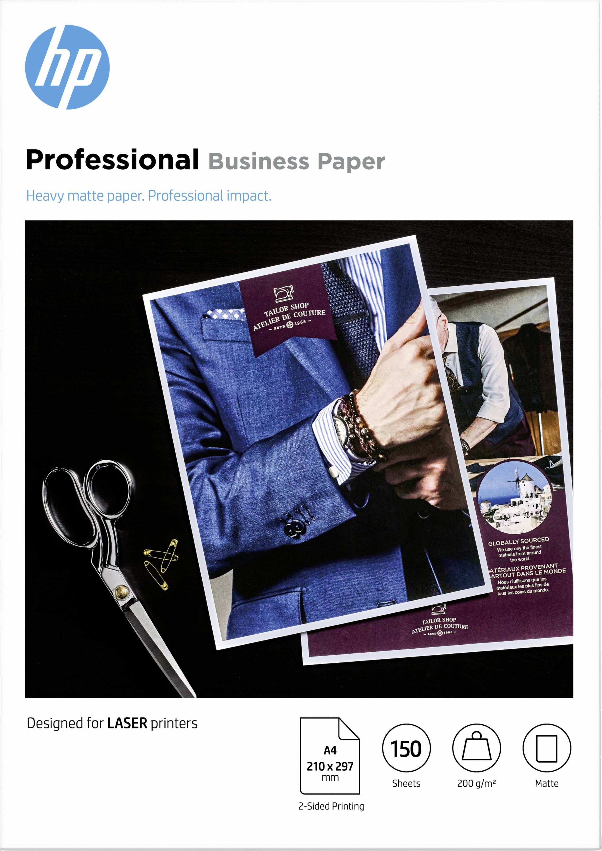 HP Professional 7MV80A Fotopapier DIN A4 200 g/m² 1 St. Matt