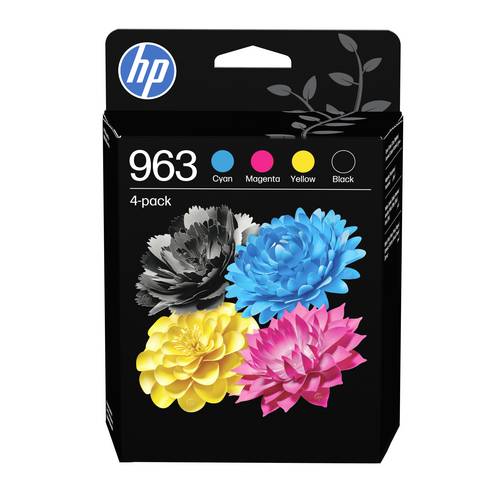 HP 963 Druckerpatrone 4er-Pack Original Color 6ZC70AE Tinte