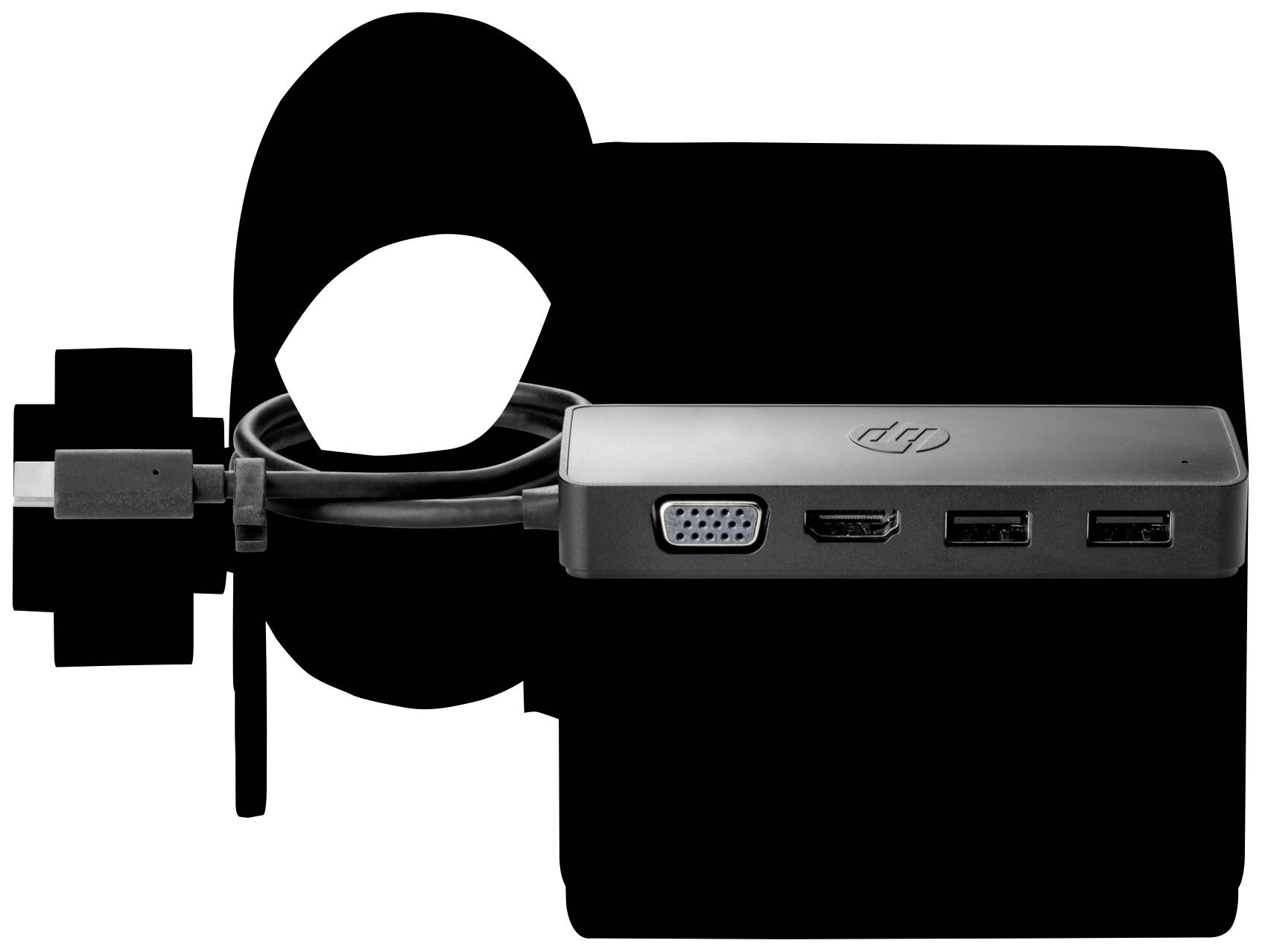 HP USB-C® Dockingstation Travel Hub G2 Passend für Marke Dockingstations: HP Chromebook, Elitebook, ProBook, Pro