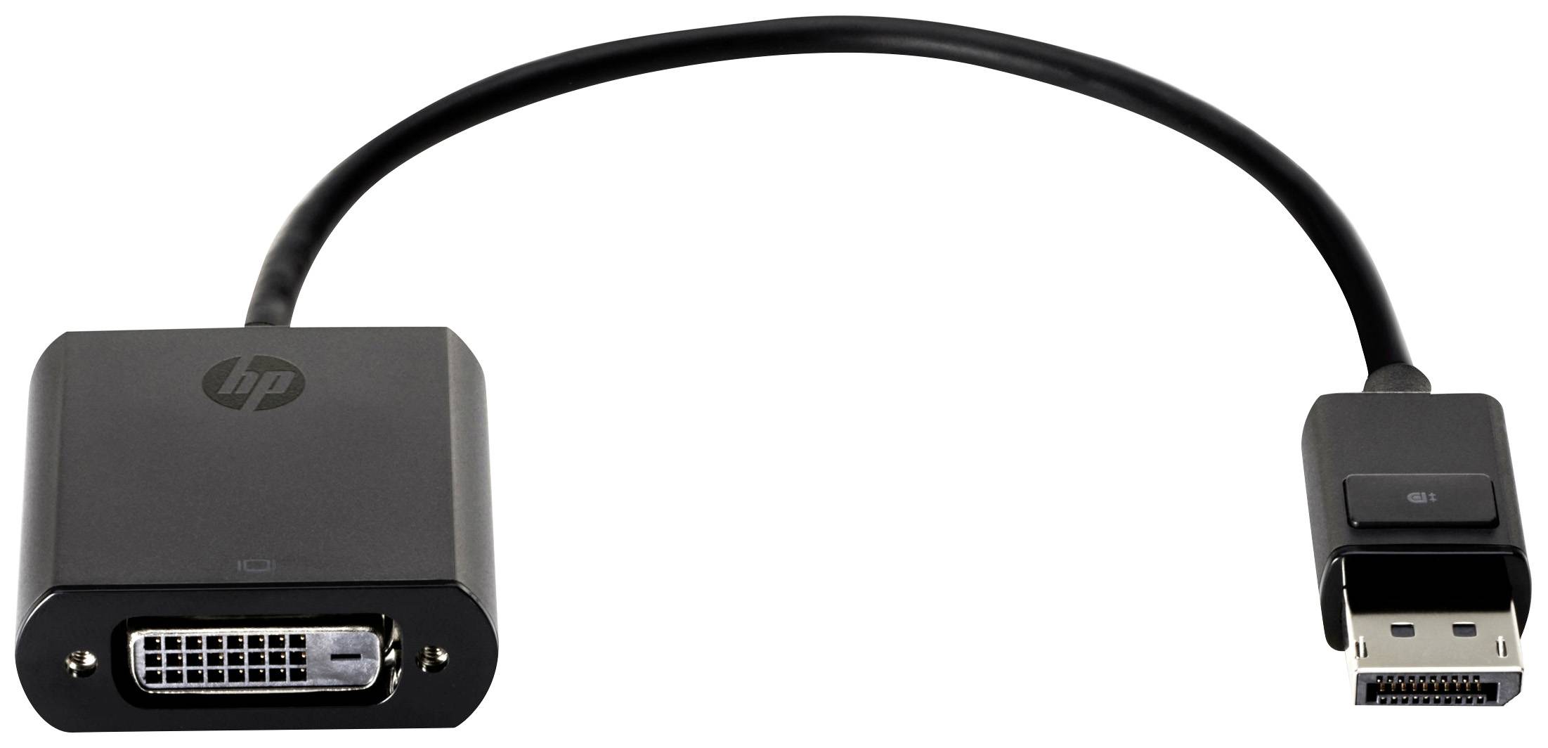 HP FH973AA DisplayPort Adapter [1x DVI-D Kupplung - 1x DisplayPort Stecker] 19.00cm