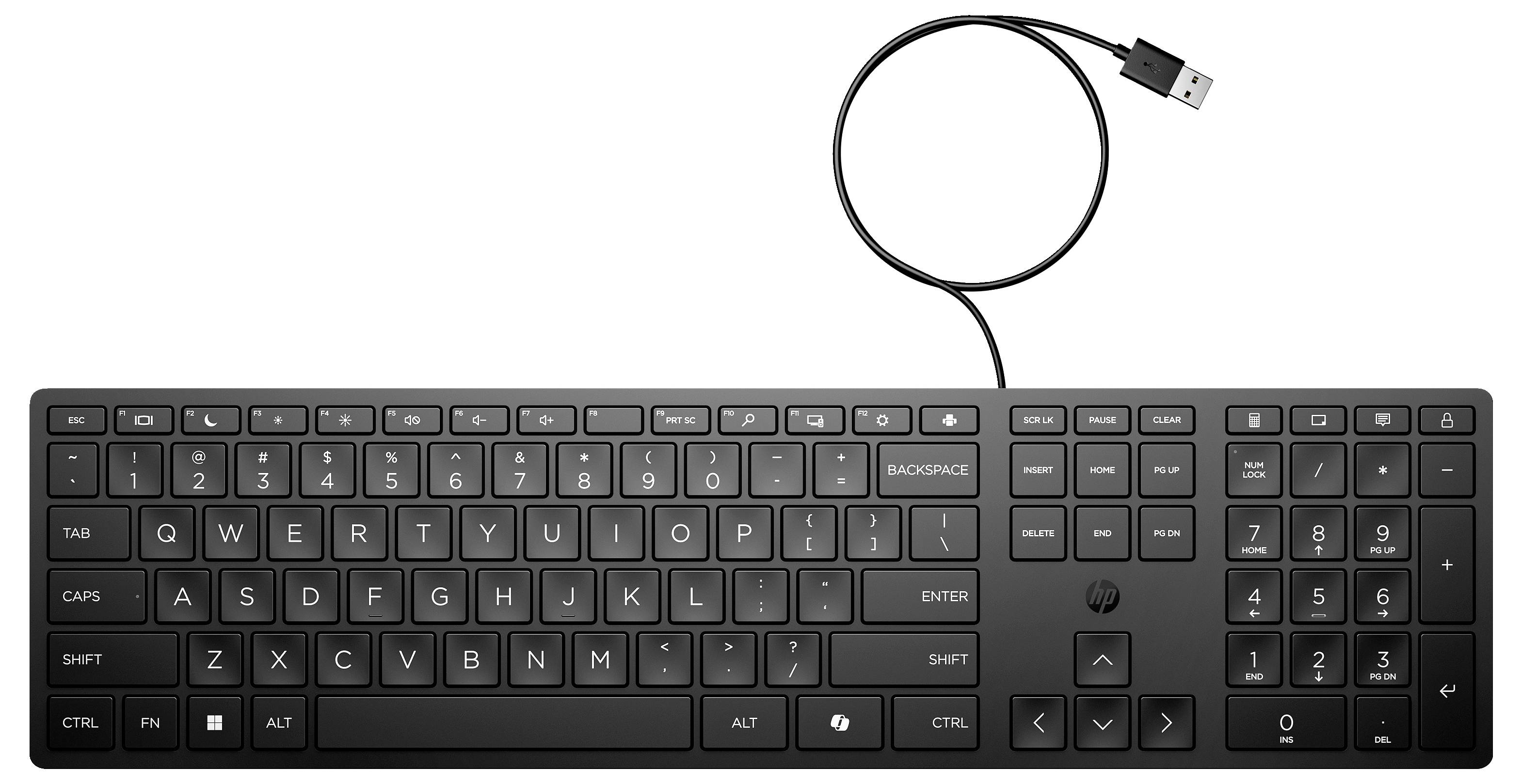 HP 320K Kabelgebunden Tastatur Deutsch, QWERTZ