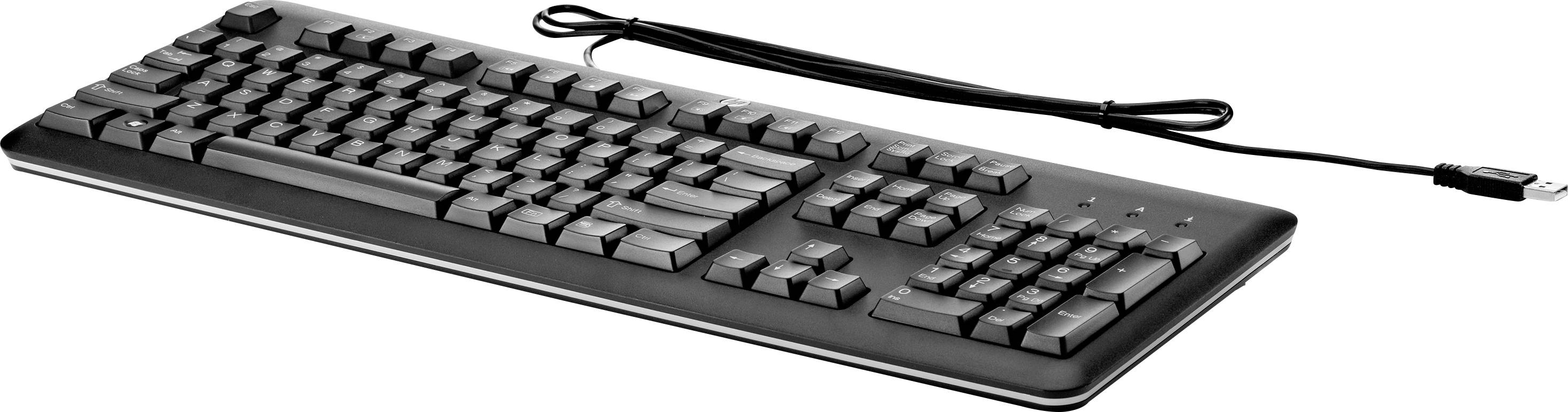 HP Kabelgebunden Tastatur Dänisch voelkner