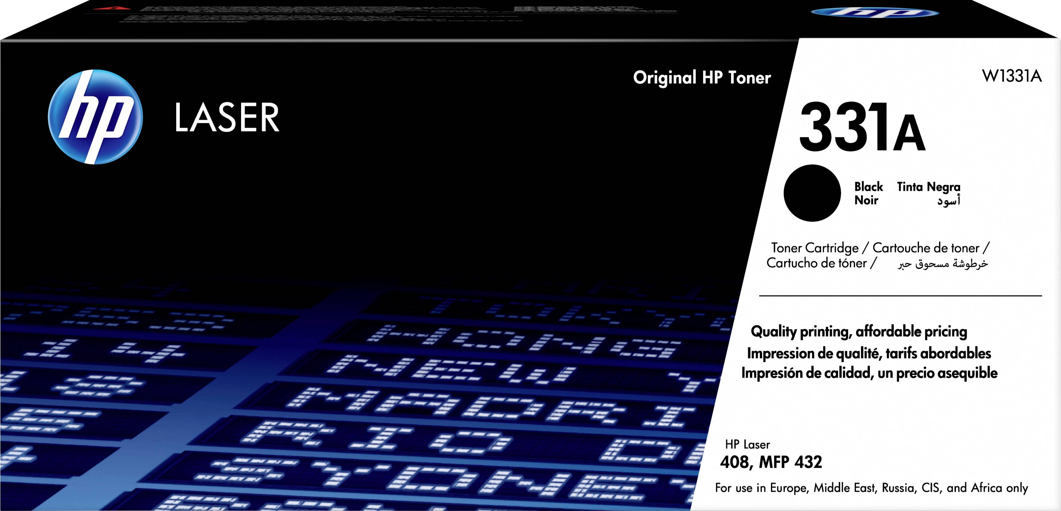 HP Toner 331A Original Schwarz 5000 Seiten W1331A