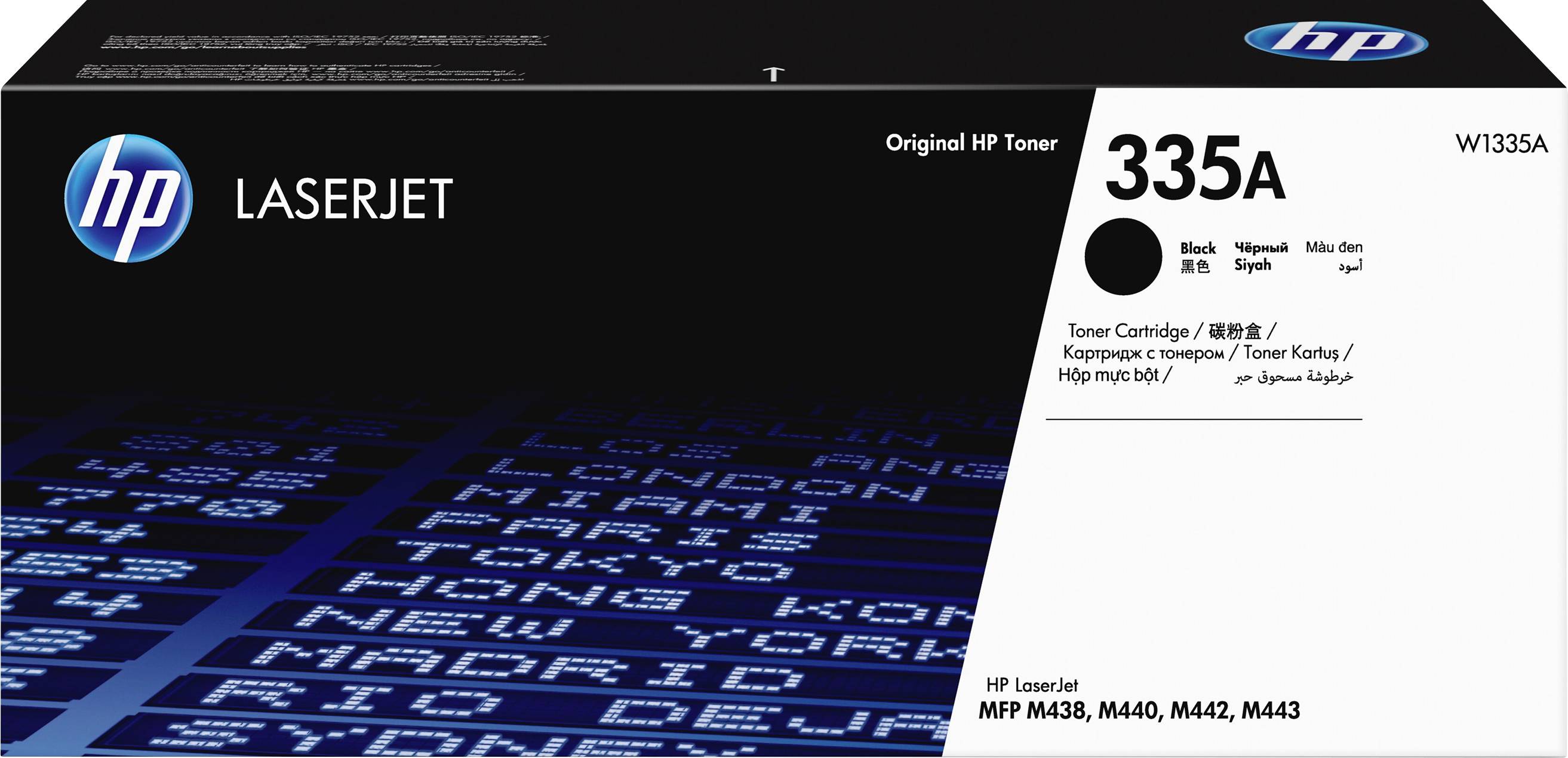 HP Toner 335A Original Schwarz 7400 Seiten W1335A
