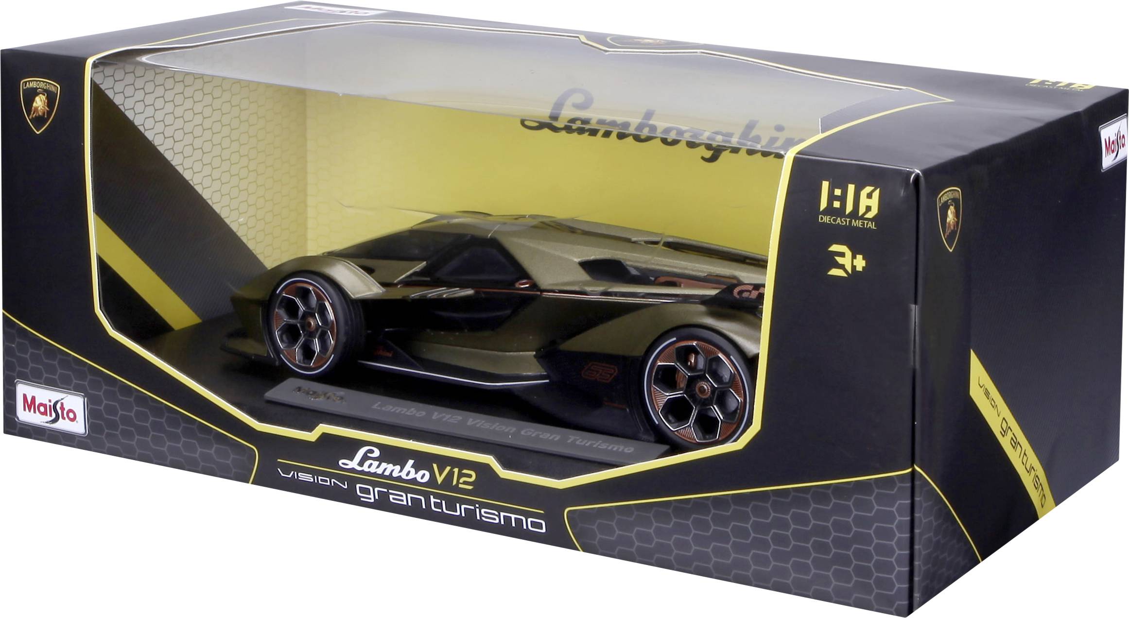 Maisto Lamborghini V12 Vision Grand Turismo 1:18 Modellauto