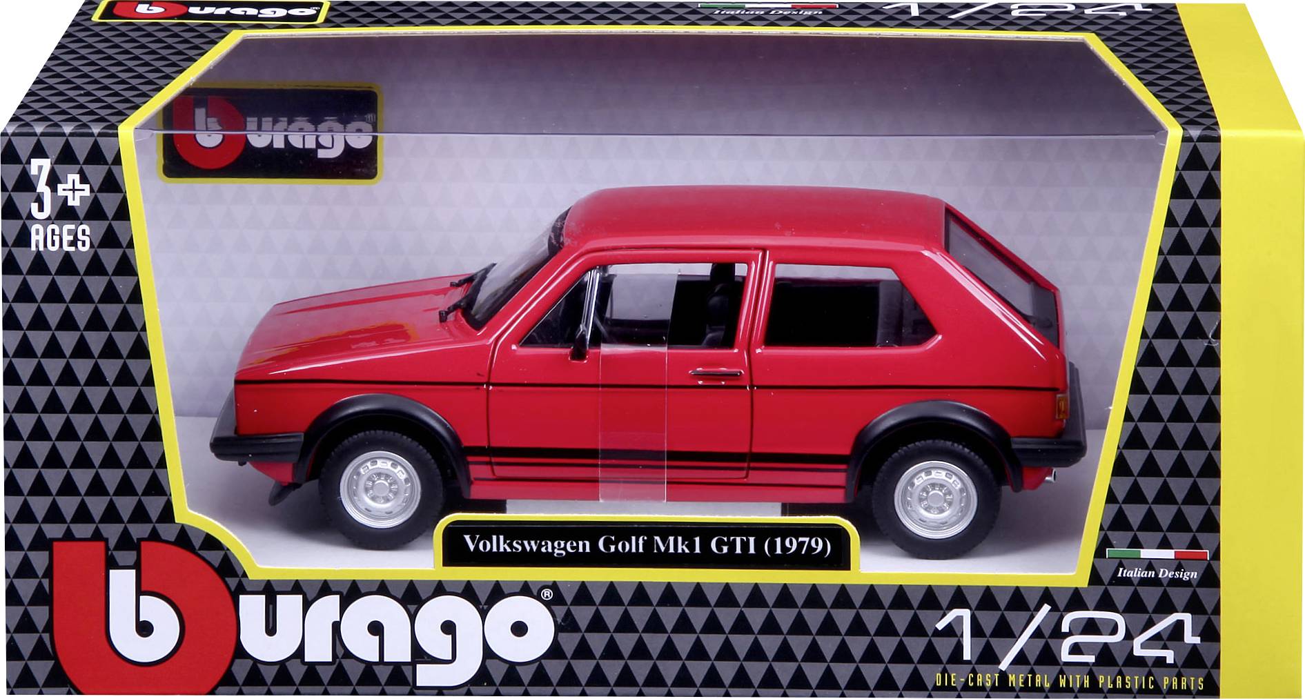 Bburago VW Golf 1 GTI 1:24 Modellauto