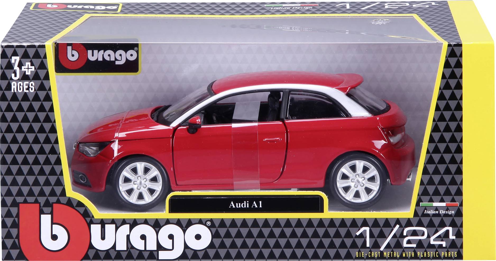 Bburago Audi A1 1:24 Modellauto