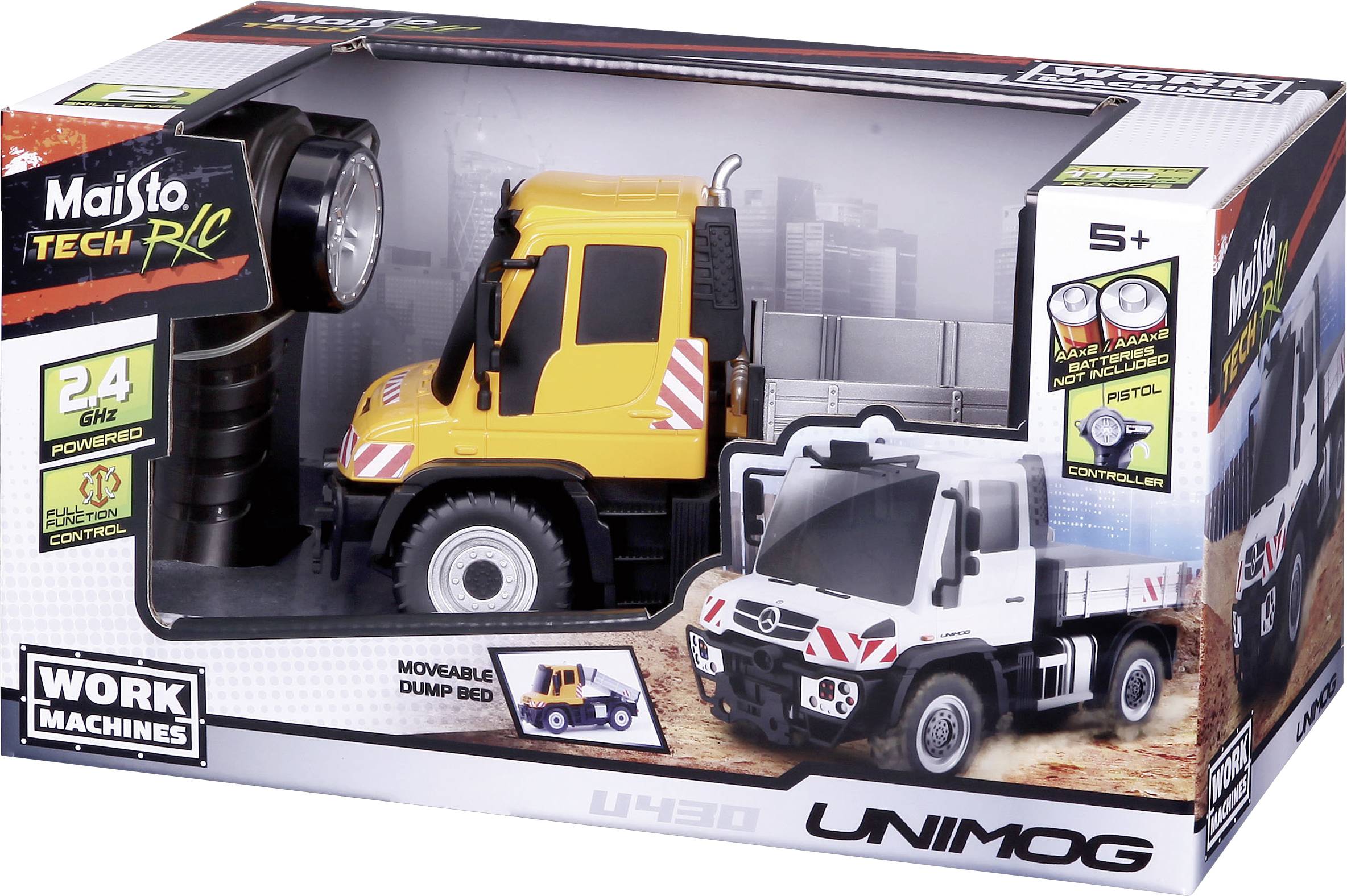 MaistoTech 582181 Unimog U430 RC Einsteiger Modellauto LKW