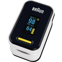 Braun YK-81CEU Fingerdrucksensor Blutsauerstoff-Messgerät YK-81CEU Braun YK-81CEU Fingerdrucksensor Blutsauerstoff-Messgerät YK-81CEU