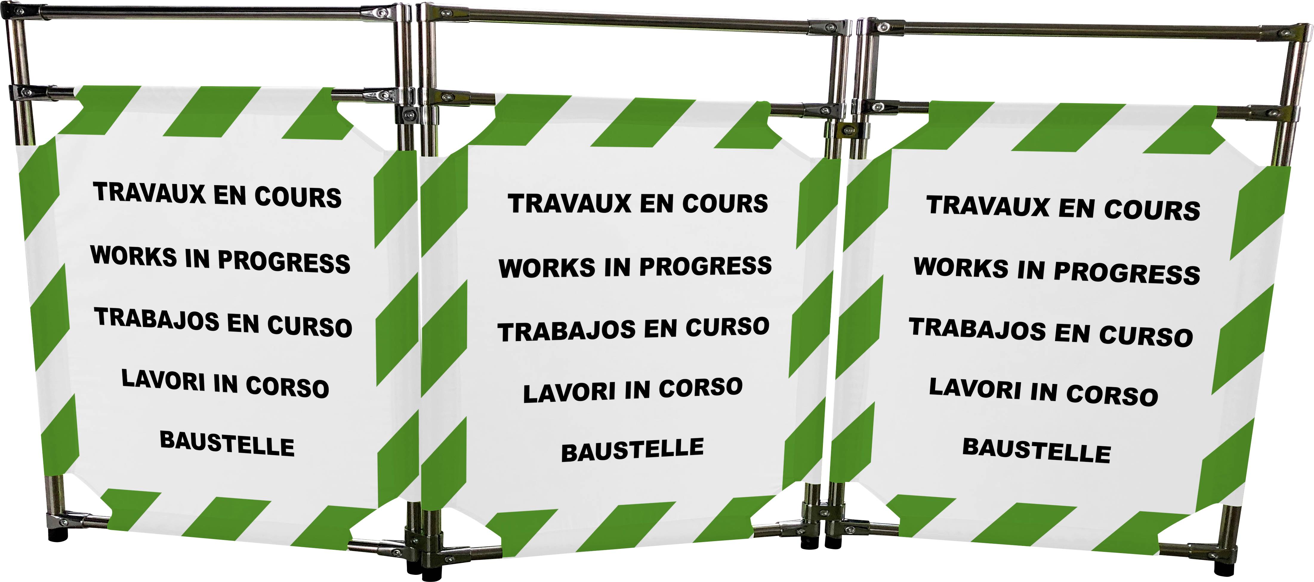 VISO TRAVO128JARD LAUFENDEN ARBEIT Barriere (B x H) 1700mm x 1000mm