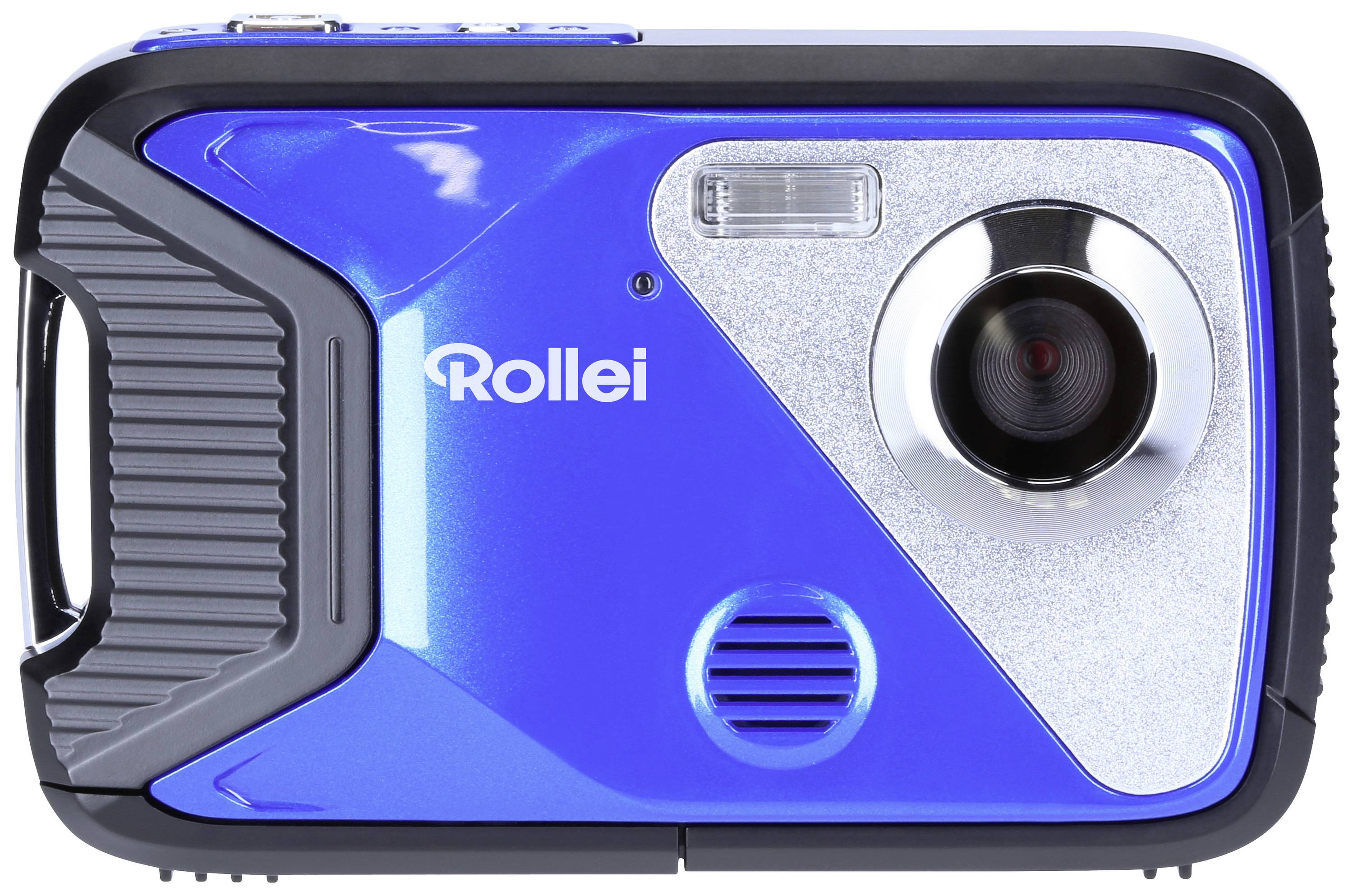 Rollei Sportsline 60 Plus Bl Digitalkamera 8 Megapixel Schwarz Wasserdicht bis 5 m