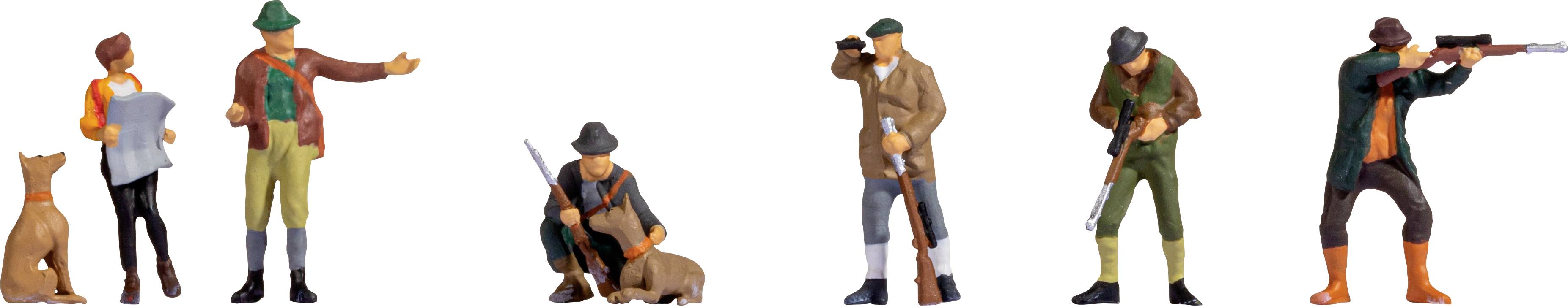 NOCH N Jäger und Förster Bemalt