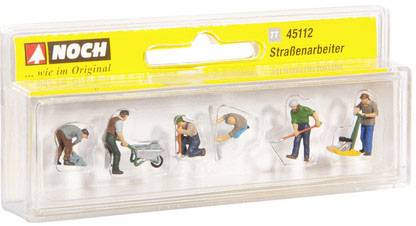 NOCH TT Straßenarbeiter Bemalt, Stehend