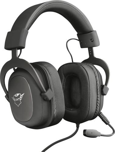 Trust GXT414 Zamak Premium Gaming Headset 3.5mm Klinke Stereo, schnurgebunden Over Ear Schwarz