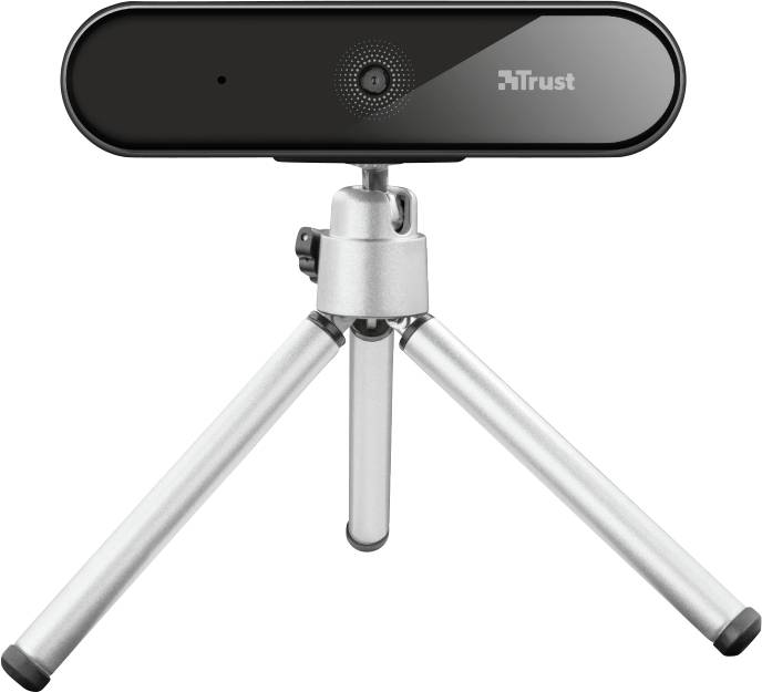 Trust Tyro Full HD-Webcam 1920 x 1080 Pixel Standfuß