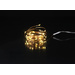 Sygonix SY-4722048 Mini-Lichterkette Innen batteriebetrieben Anzahl Leuchtmittel 40 LED Warmweiß Beleuchtete Länge: 4.3m Timer