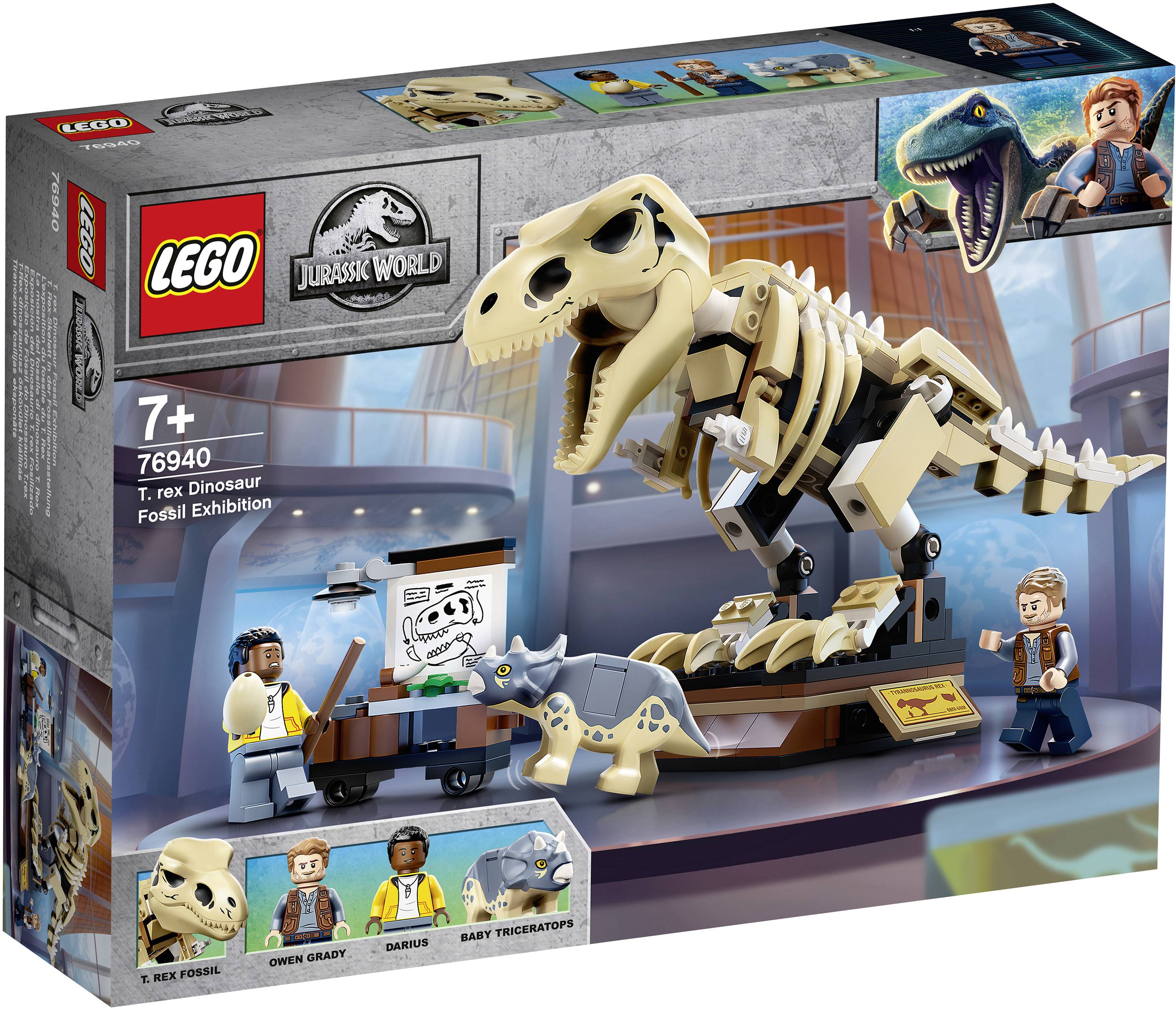 76940 LEGO® JURASSIC WORLD™ T. Rex-Skelett in der Fossilienausstellung