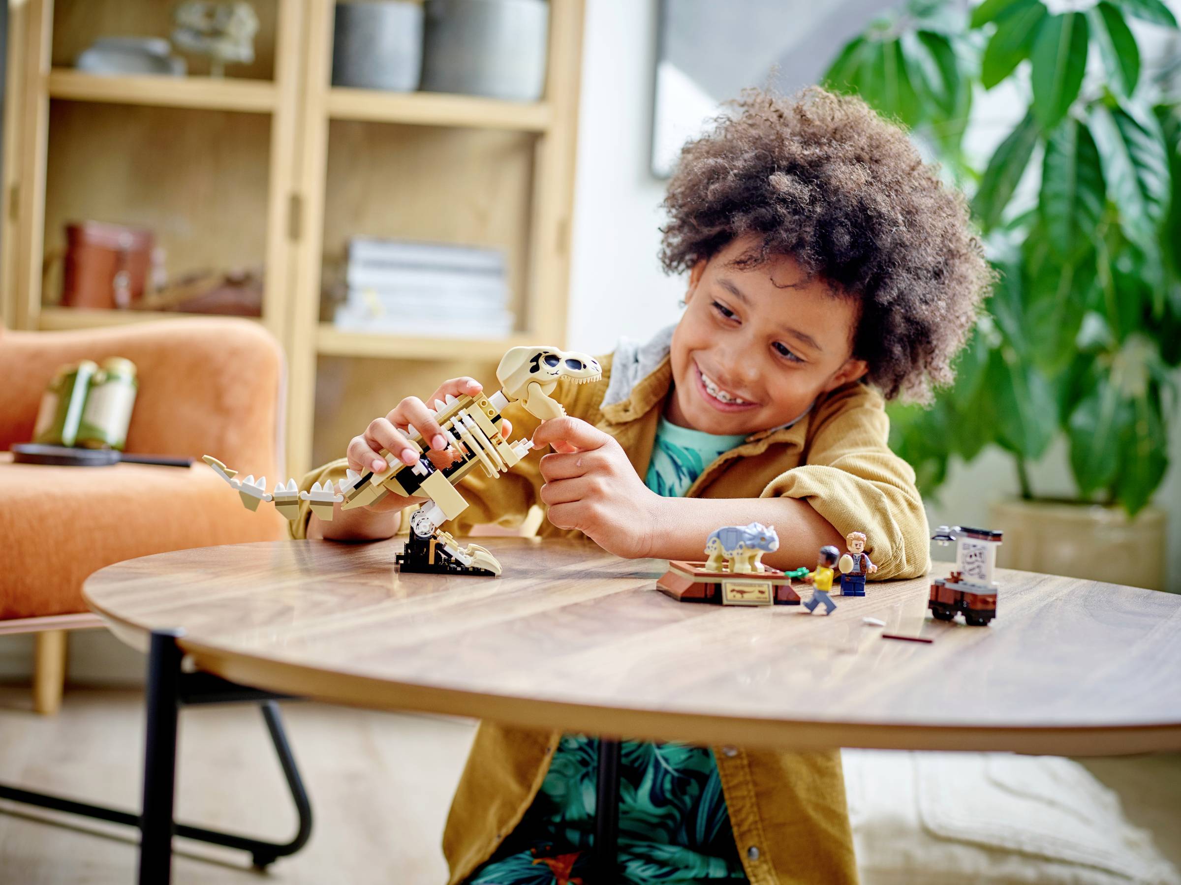 76940 LEGO® JURASSIC WORLD™ T. Rex-Skelett in der Fossilienausstellung