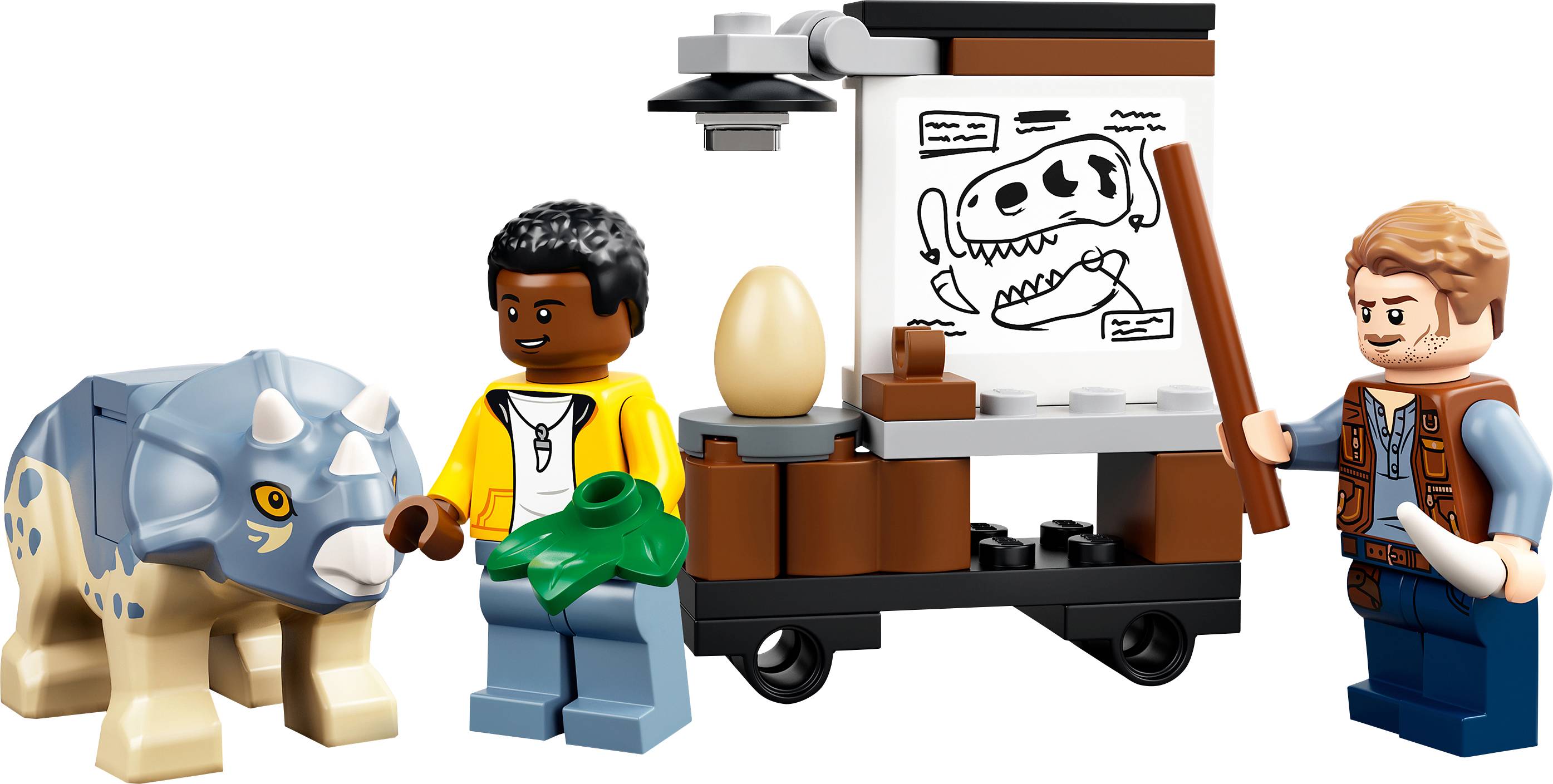 76940 LEGO® JURASSIC WORLD™ T. Rex-Skelett in der Fossilienausstellung