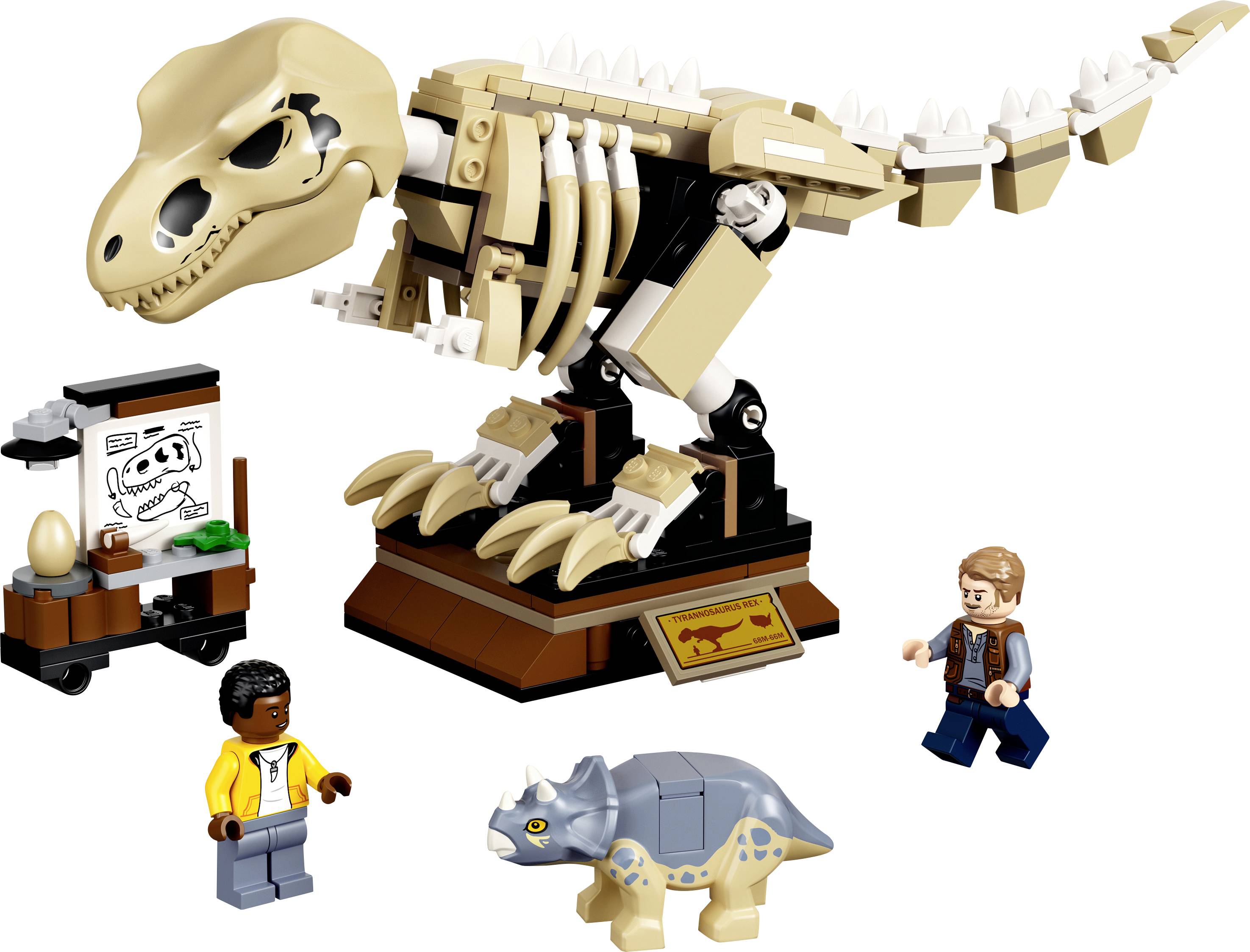 76940 LEGO® JURASSIC WORLD™ T. Rex-Skelett in der Fossilienausstellung