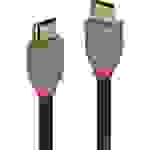 Câble de raccordement LINDY HDMI Fiche mâle HDMI-A, Fiche mâle HDMI-A 7.50 m anthracite, noir, rouge 36966 contacts dorés Câble