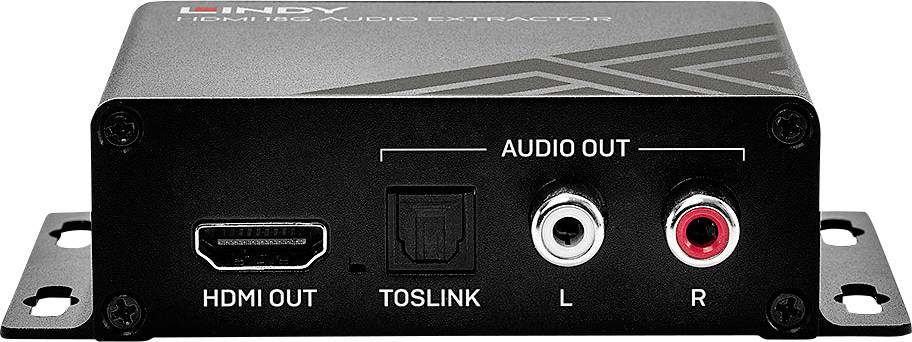 LINDY Audio Extraktor HDMI 18G Audio Extractor [HDMI - HDMI] 3840 x 2160 Pixel