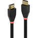 LINDY HDMI Anschlusskabel HDMI-A Stecker, HDMI-A Stecker 15.00m Schwarz 41072 vergoldete Steckkontakte HDMI-Kabel