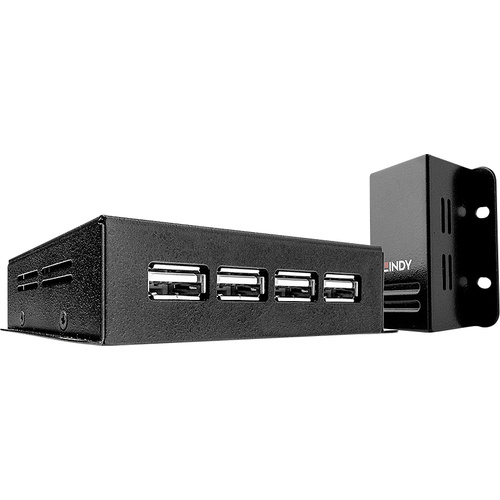 LINDY 50m 4 Port USB 2.0 Cat.5 Extender RJ45 USB Extender über Netzwerkkabel RJ45 50 m