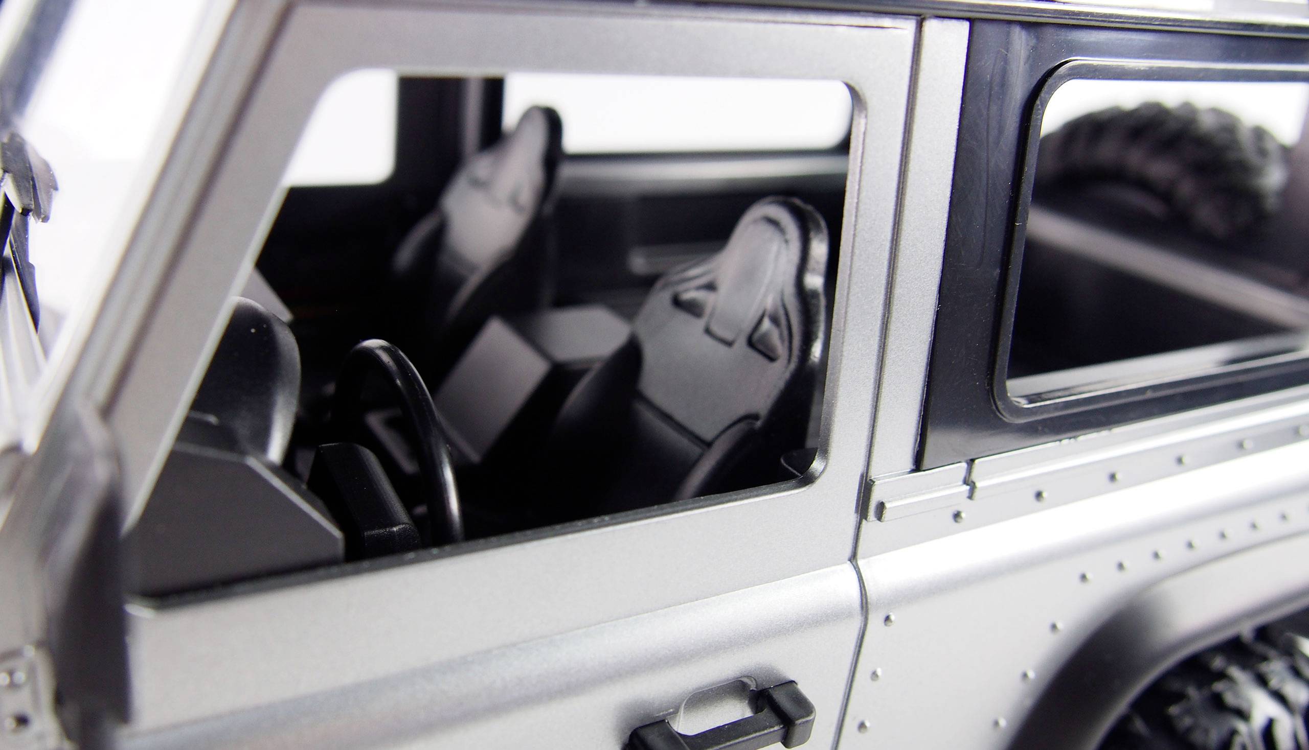 Amewi D90X12 Scale Brushed 1:12 RC Modellauto Elektro Scale Crawler Allradantrieb (4WD) Bausatz 2,4GHz