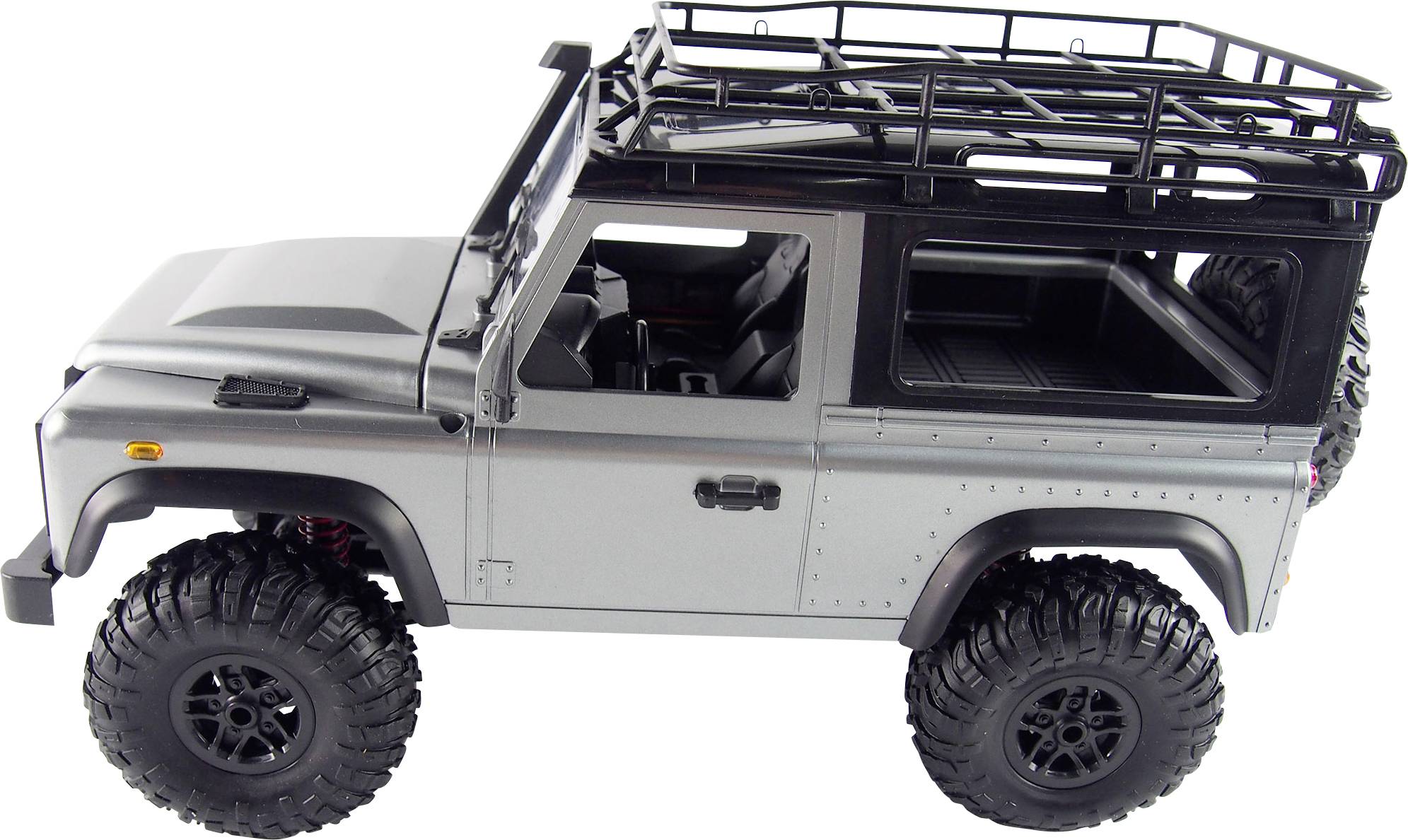 Amewi D90X12 Scale Brushed 1:12 RC Modellauto Elektro Scale Crawler Allradantrieb (4WD) Bausatz 2,4GHz