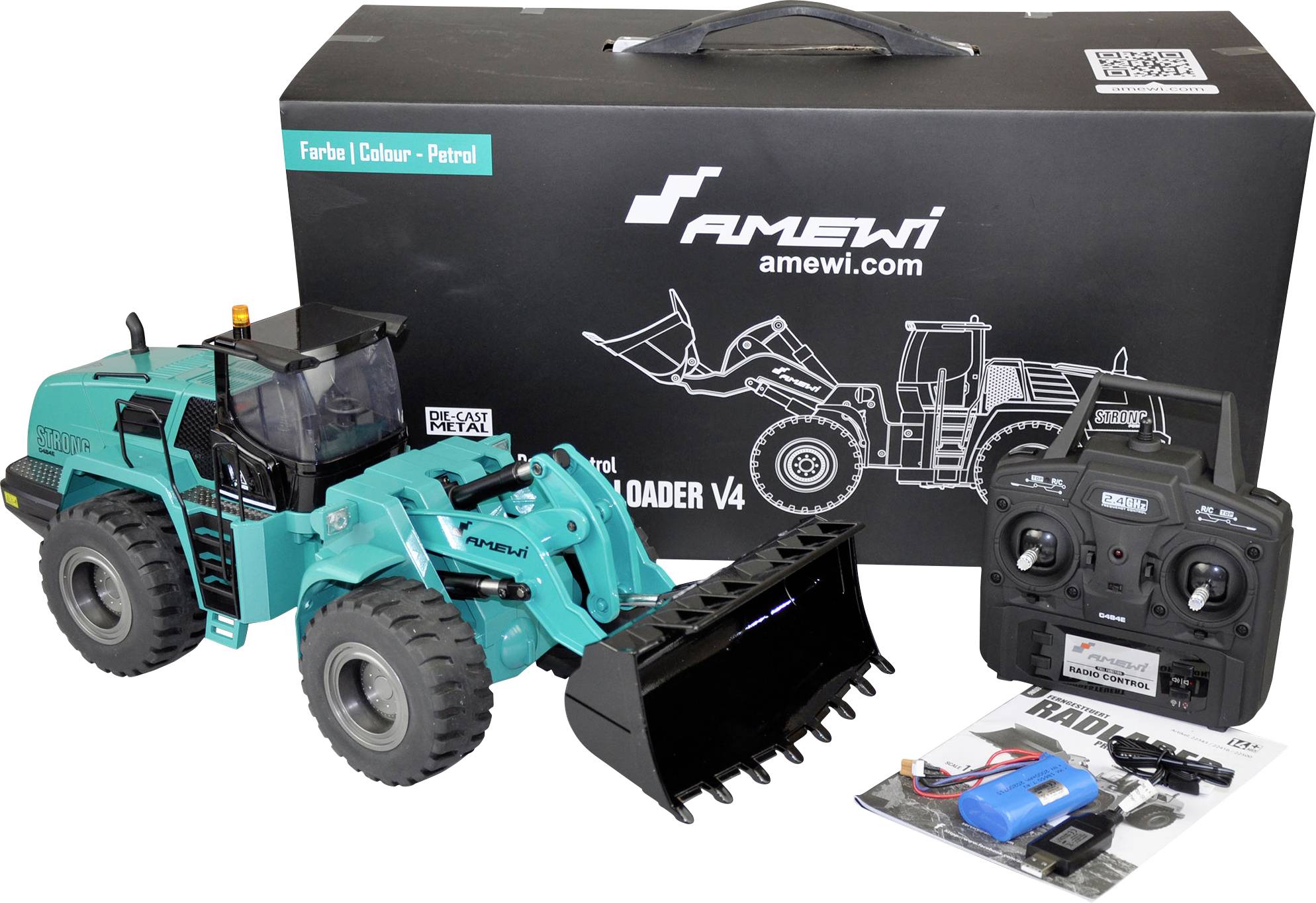 Amewi 22500 G484E Se petrol 1:14 Elektro RC Funktionsmodell RtR