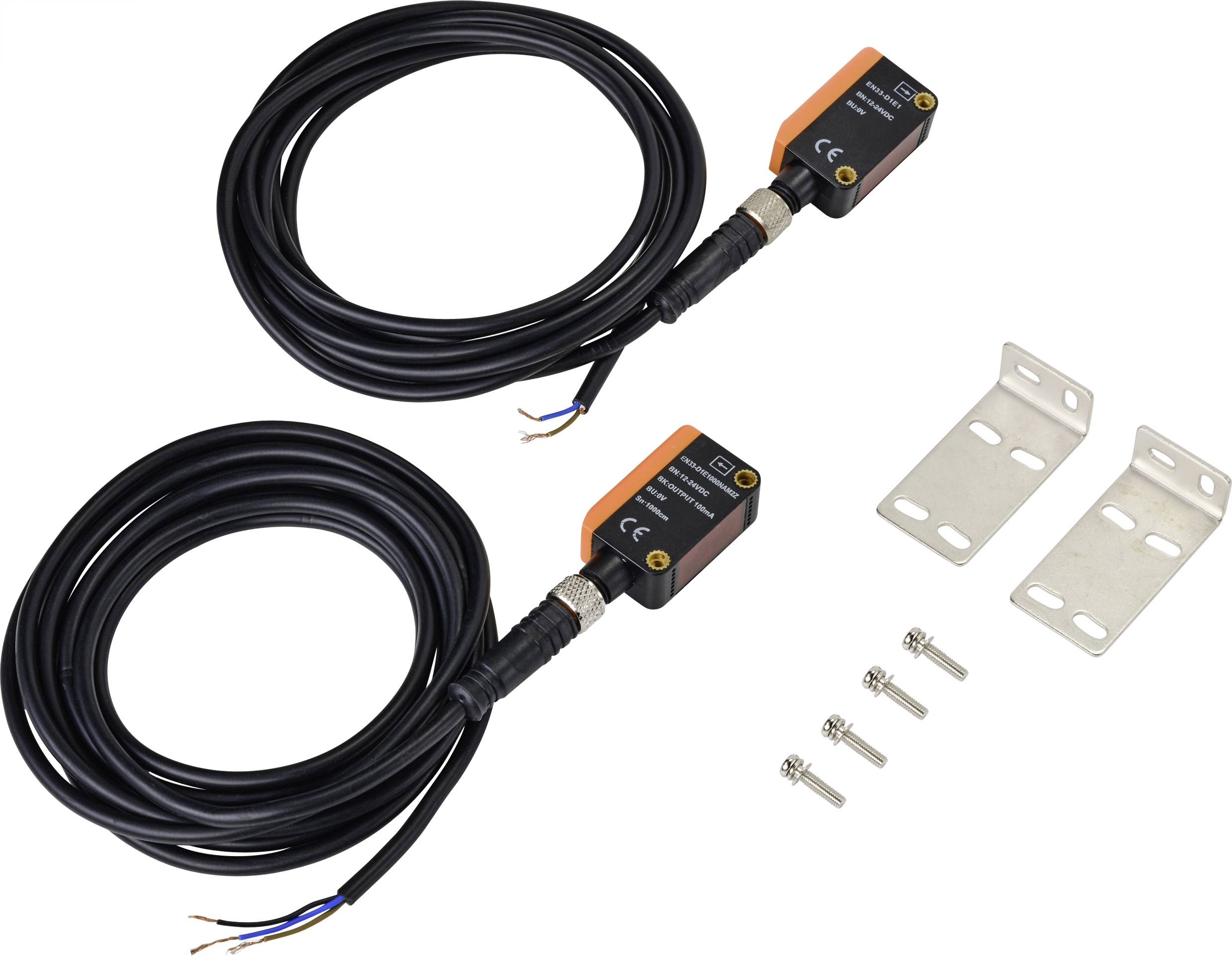 TRU COMPONENTS Lichtschranke TC-9444612 M8 Effektive Detektorreichweite: 1000cm hellschaltend