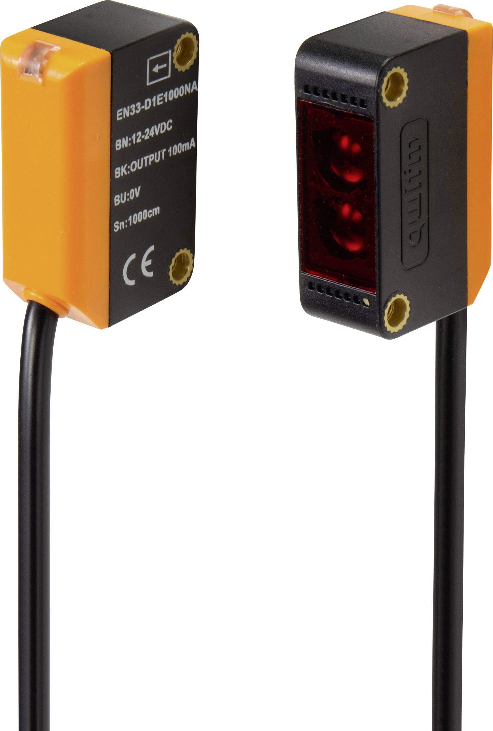 TRU COMPONENTS Lichtschranke TC-9444616 Kabel Effektive Detektorreichweite: 1000cm hellschaltend