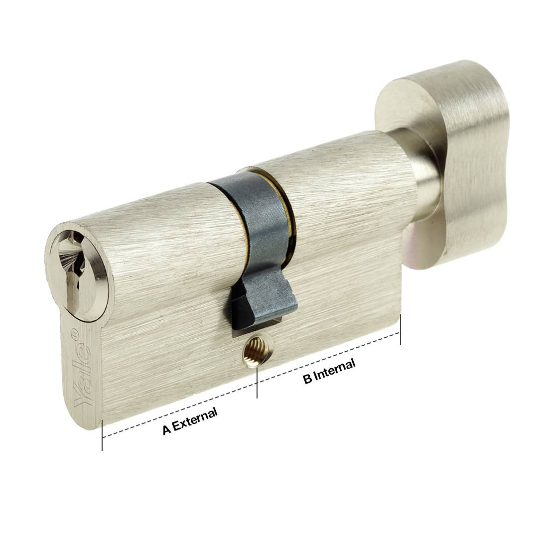 YALE Y253 03396 Profil-Knaufzylinder 30 / 30mm