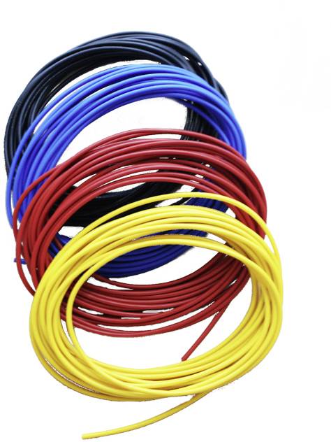 BAAS KR2-MIX Litze Schwarz, Rot, Blau, Gelb 1 Set