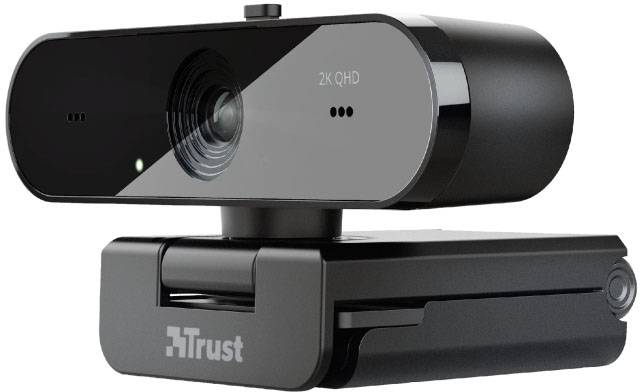 Trust Taxon Webcam 2560 x 1440 Pixel Klemm-Halterung