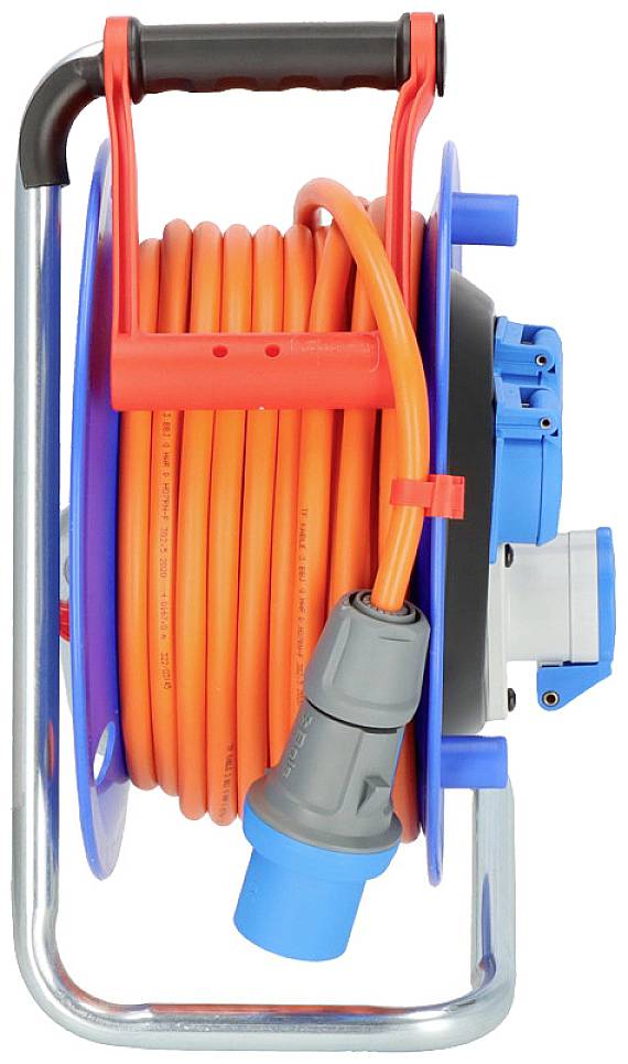 Brennenstuhl 1182690100 Kabeltrommel 25.00 m Orange CEE-Stecker 16 A 3polig