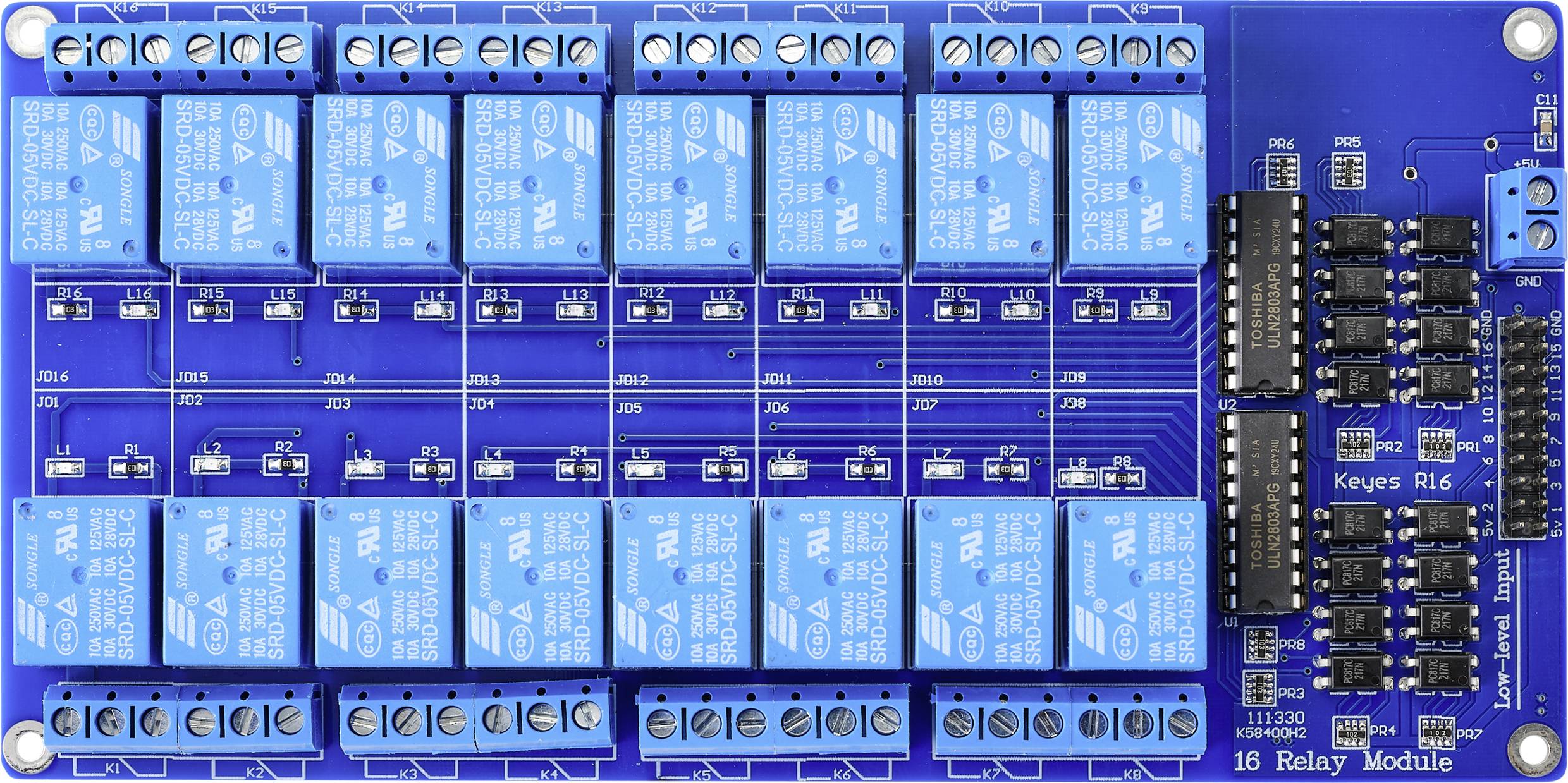 TRU COMPONENTS TC-9445344 Relais Modul 1 St. Passend für (Entwicklungskits): Arduino