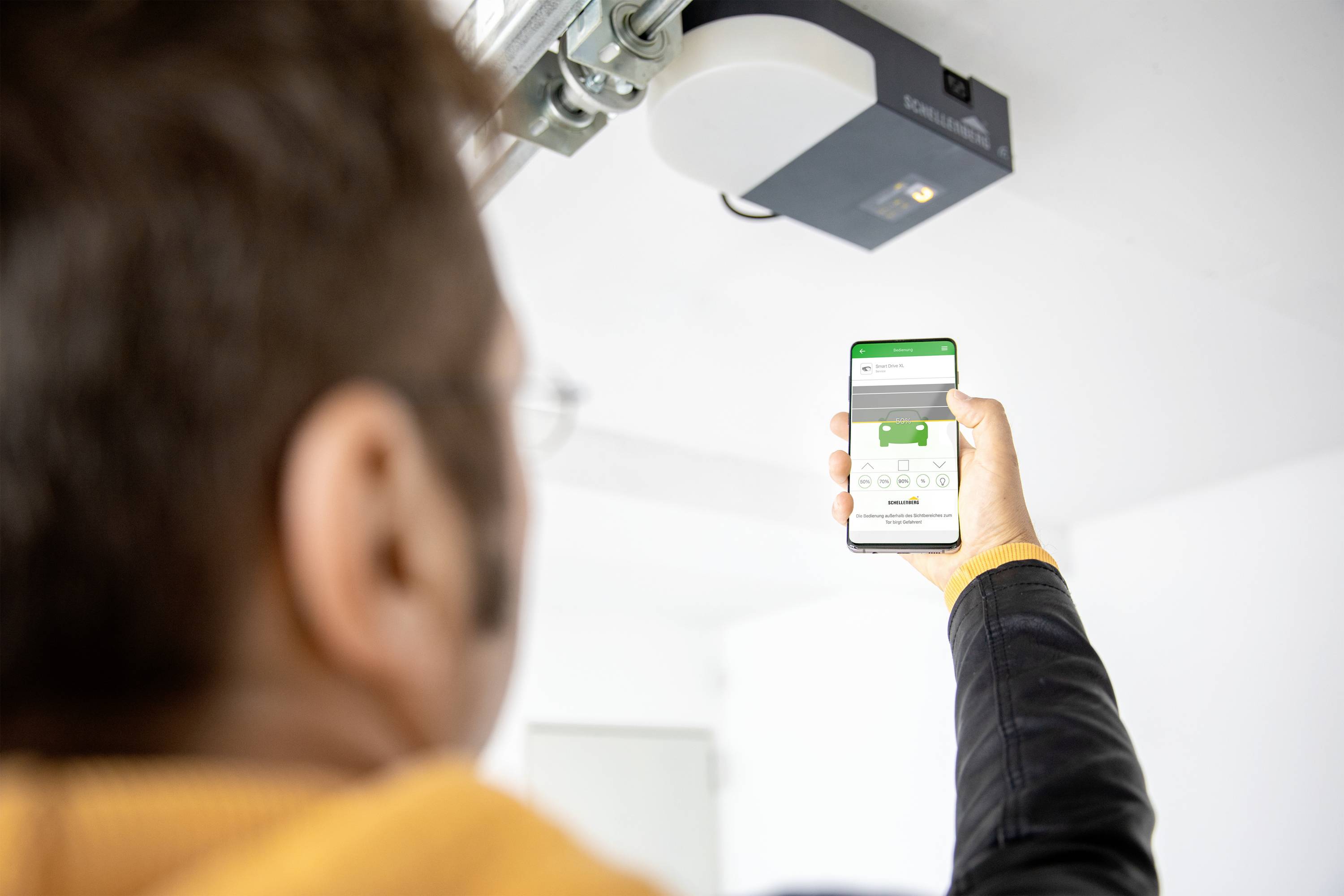 Schellenberg Smart DRIVE XL 60924 Garagentorantrieb 100 kg