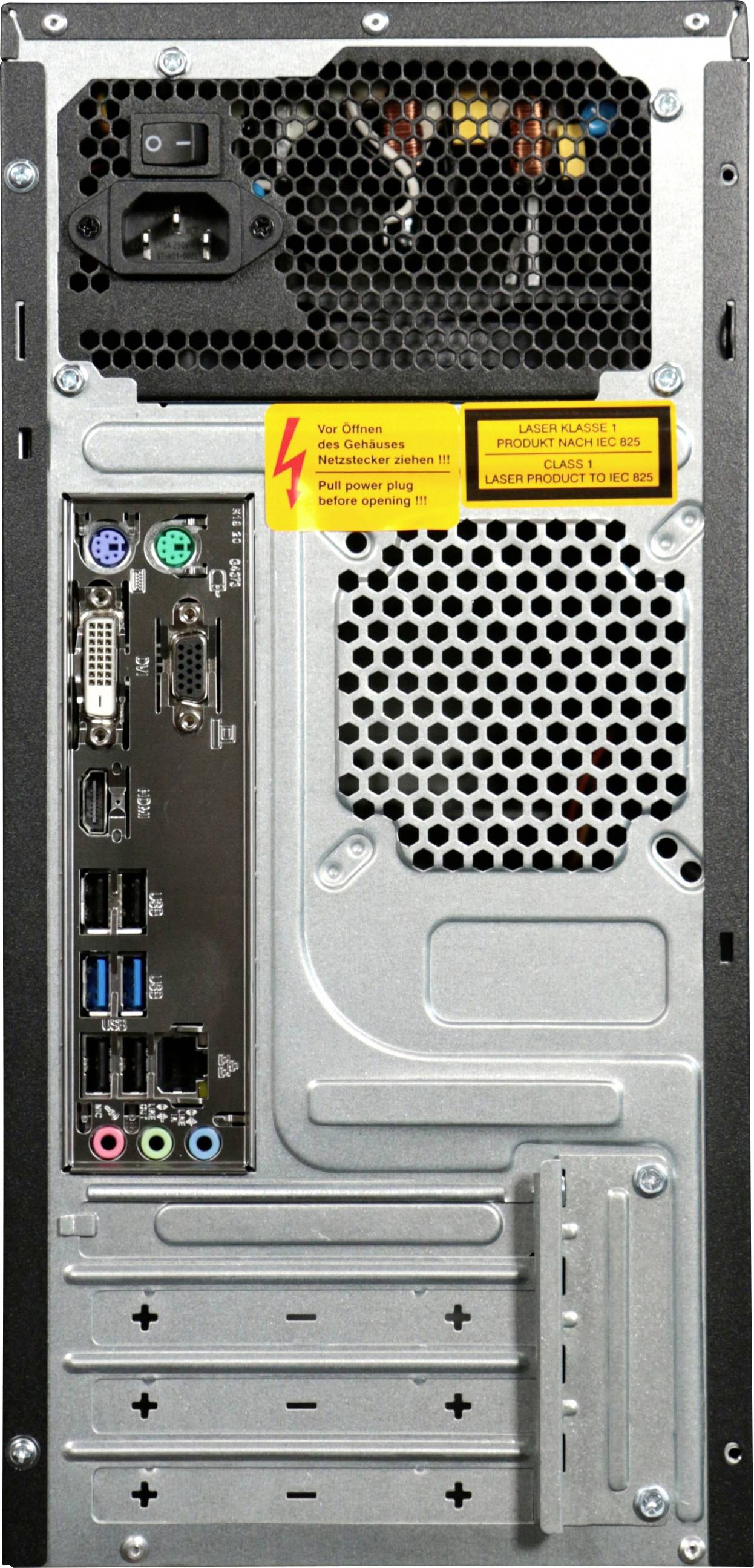 Innovation PC Desktop PC A118765 Intel® Core™ i7 i7-10700 4.80 GHz 16 GB RAM 1 TB SSD Intel UHD Graphics 630 A118765
