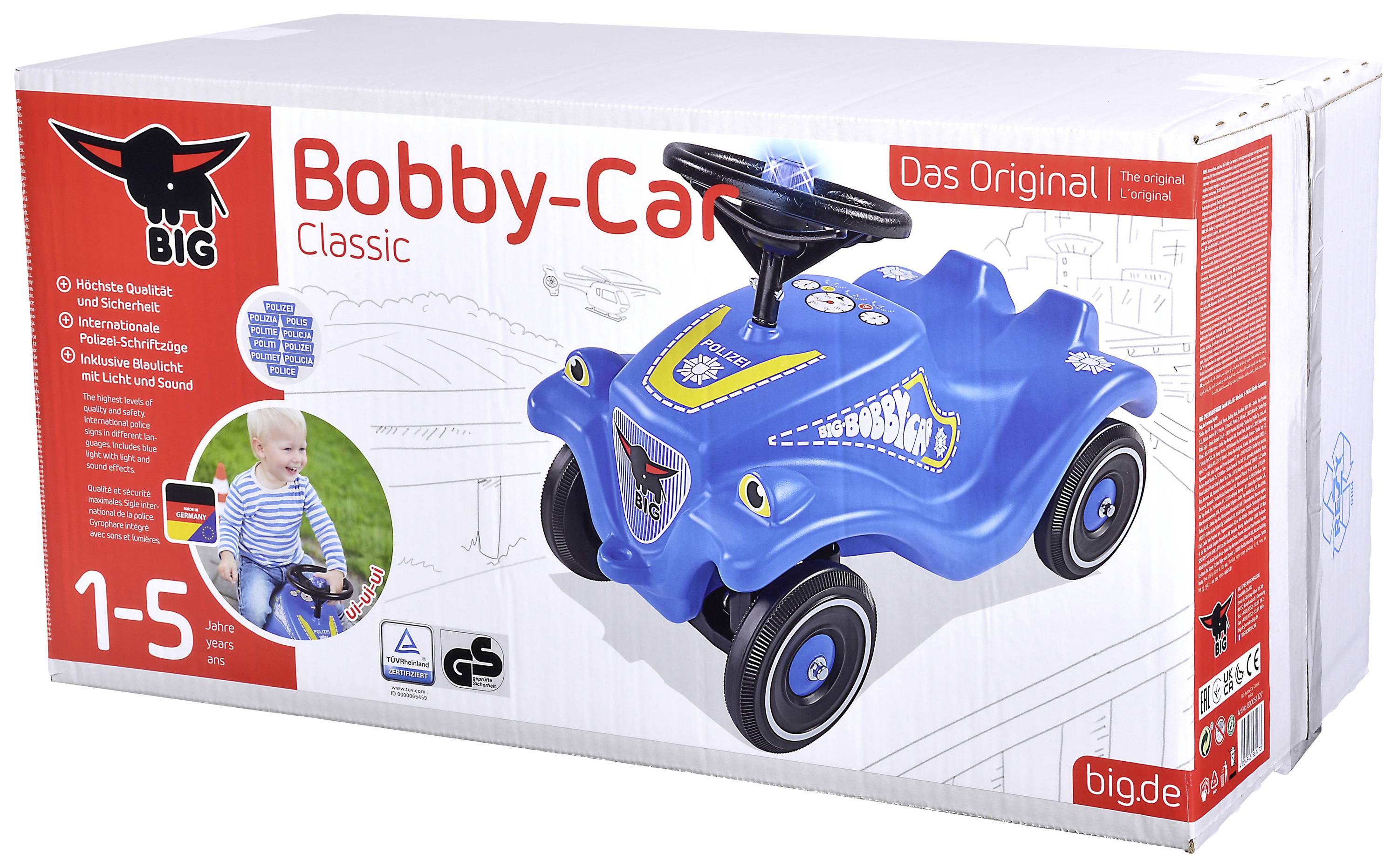 BIG Bobby Car Classic Polizei