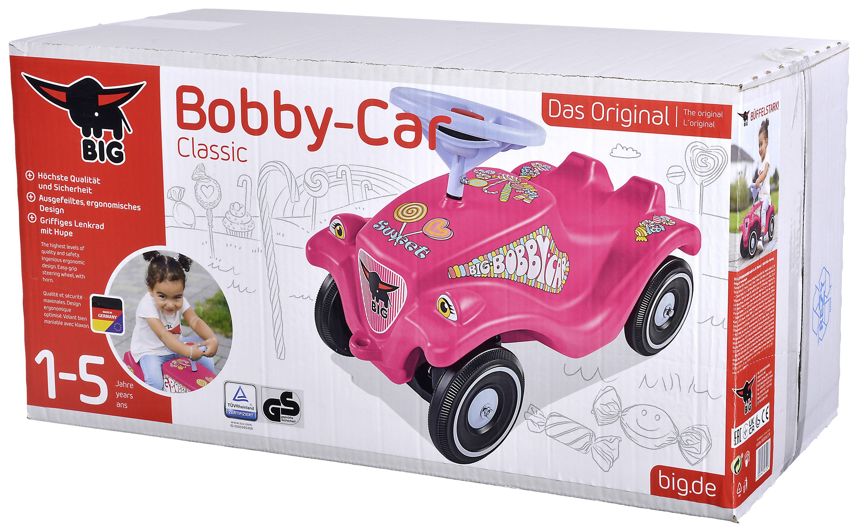 BIG Bobby Car Classic Candy