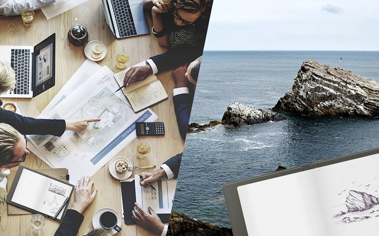 XP-PEN Note Plus Grafiktablett Grau