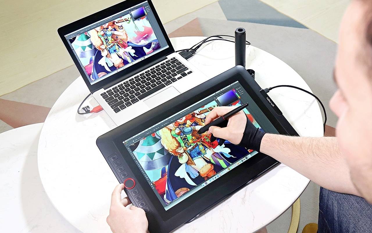 XP-PEN Artist 15.6 Pro Grafiktablett Schwarz